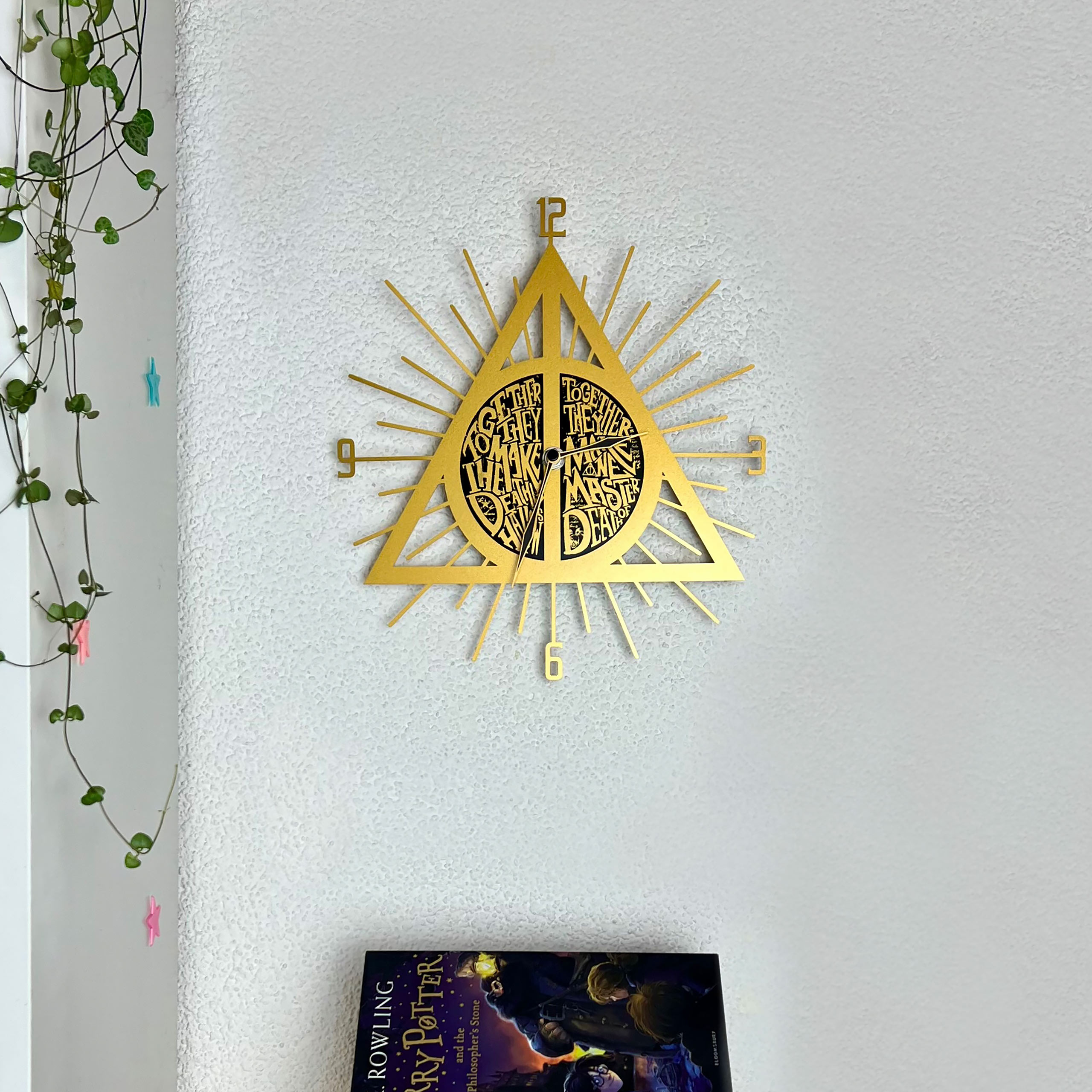 Harry Potter - Reloj de Pared Reliquias de la Muerte