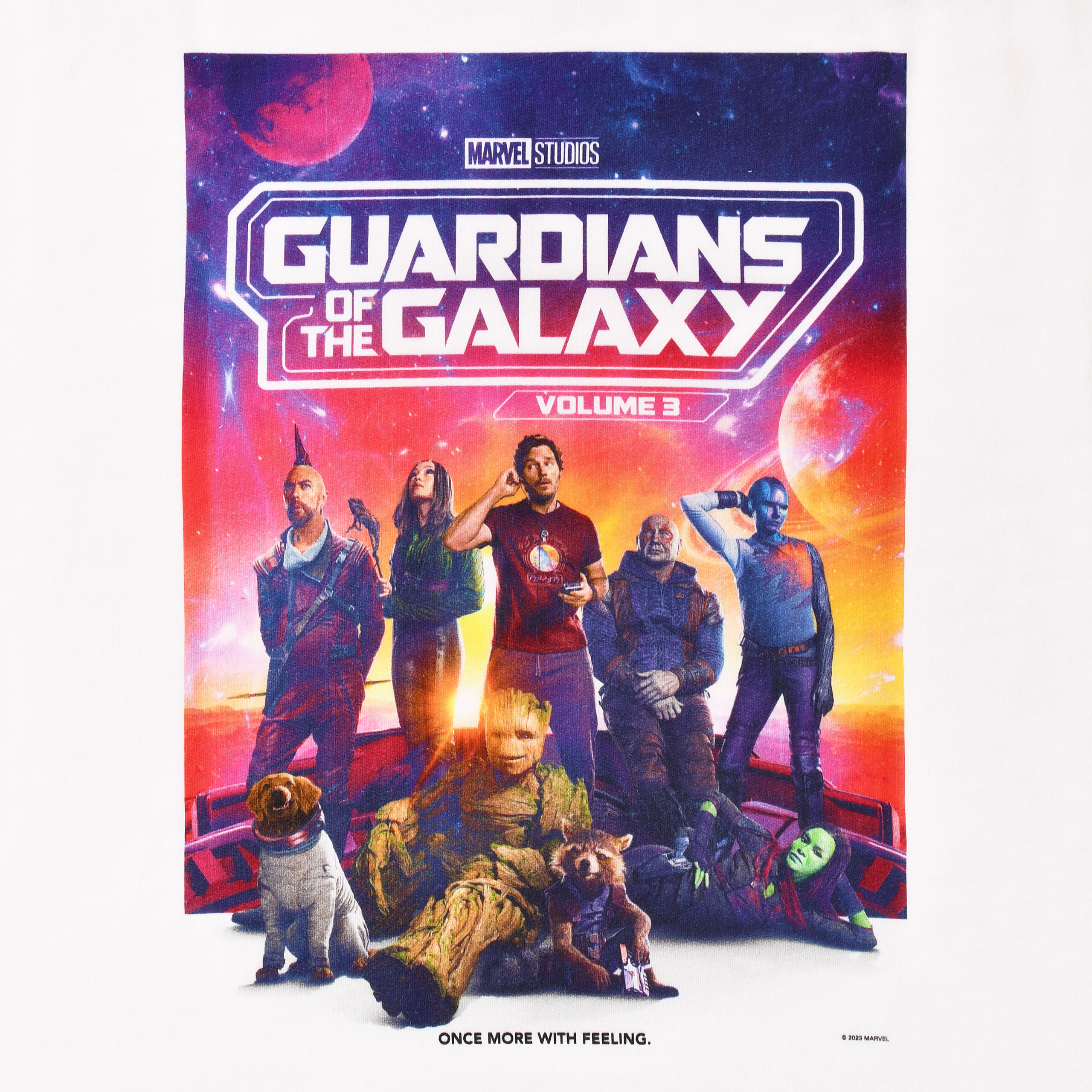 Guardians of the Galaxy - Crew T-Shirt weiß