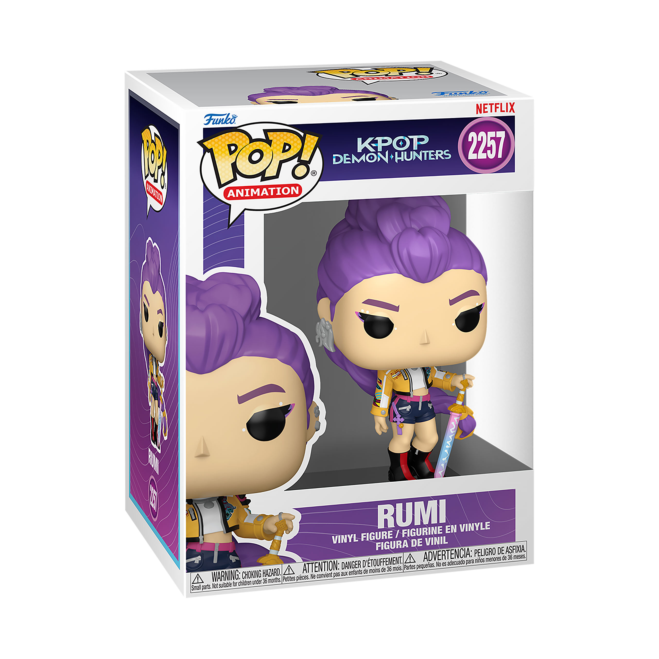 KPop Demon Hunters - Figura Funko Pop de Rumi