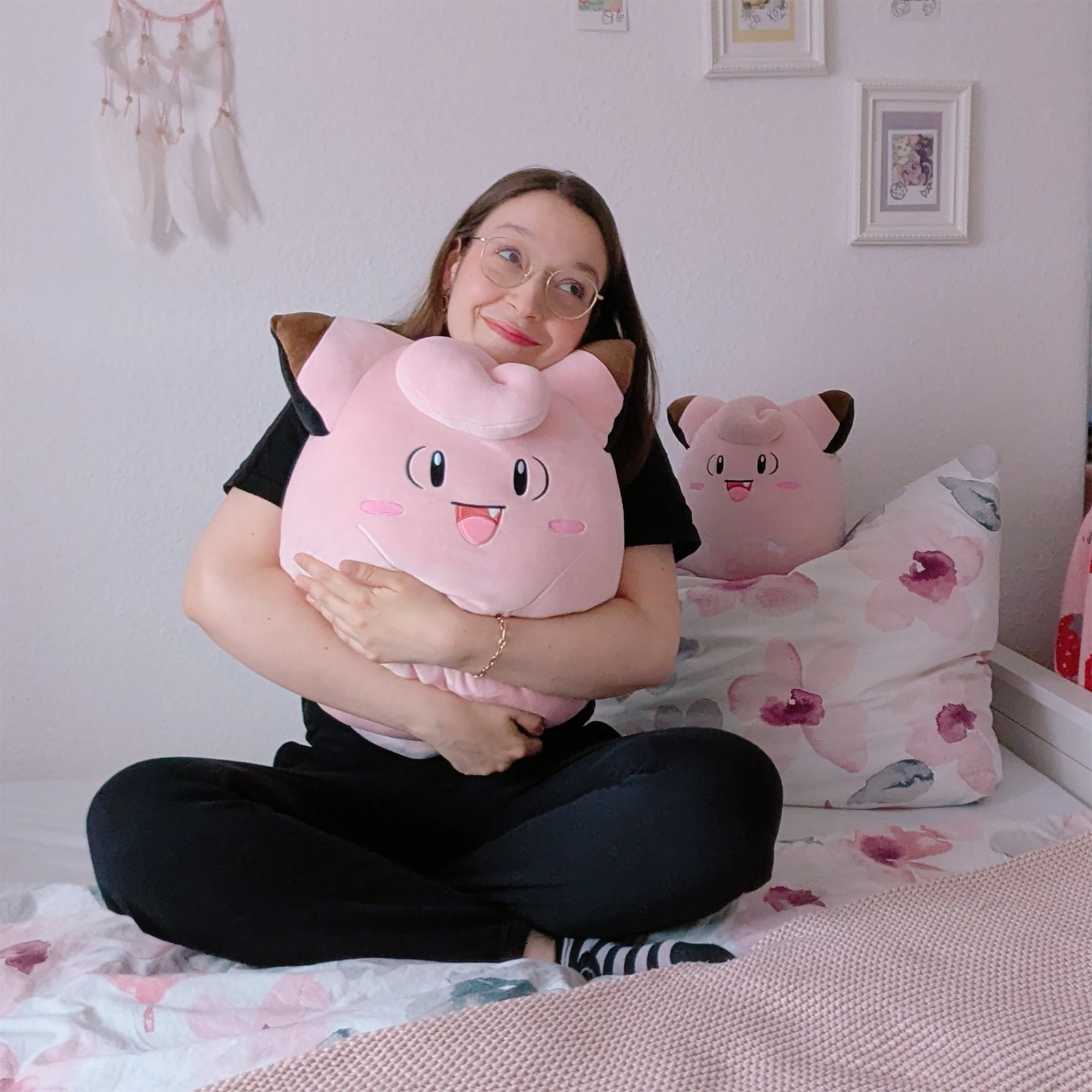 Pokemon - Clefairy Squishmallows Figura di peluche