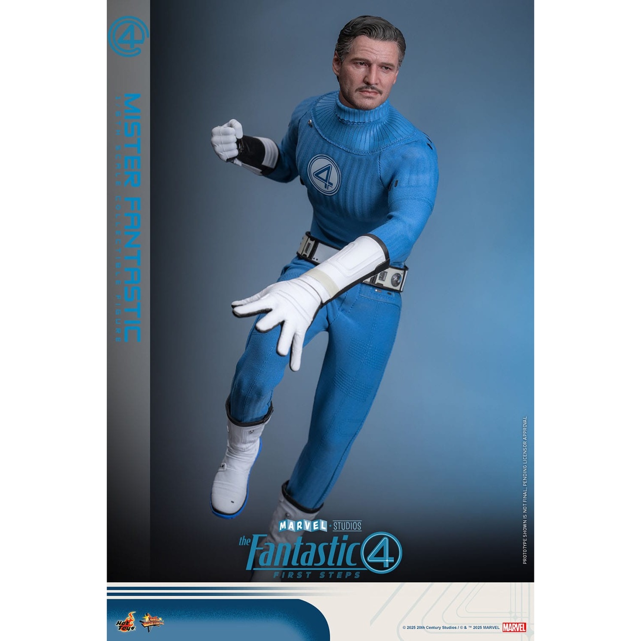 Les Quatre Fantastiques : First Steps – Figurine d’action Masterpiece Mister Fantastic 1:6