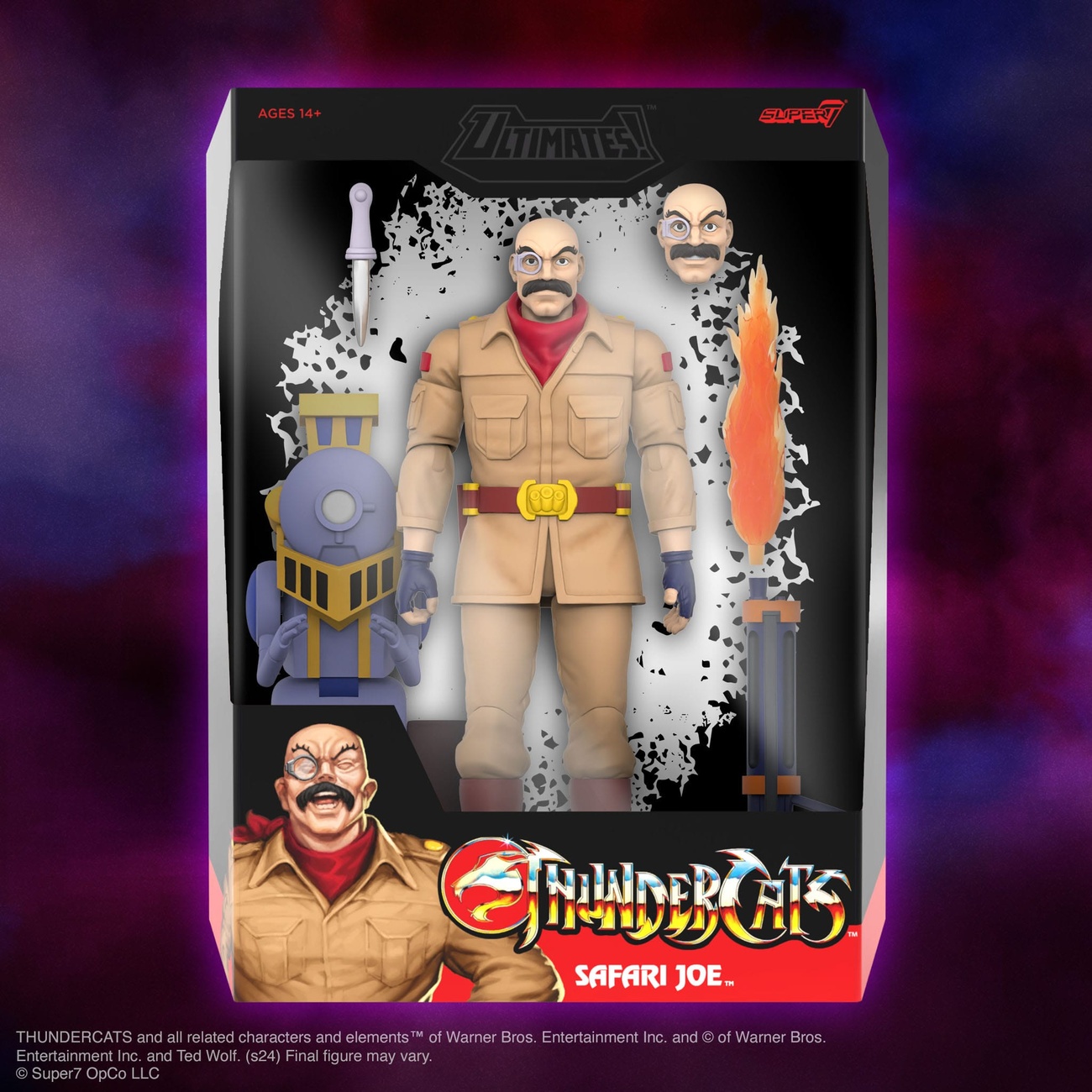 Thundercats Ultimates Actionfigur Safari Joe Wave 12 18 cm