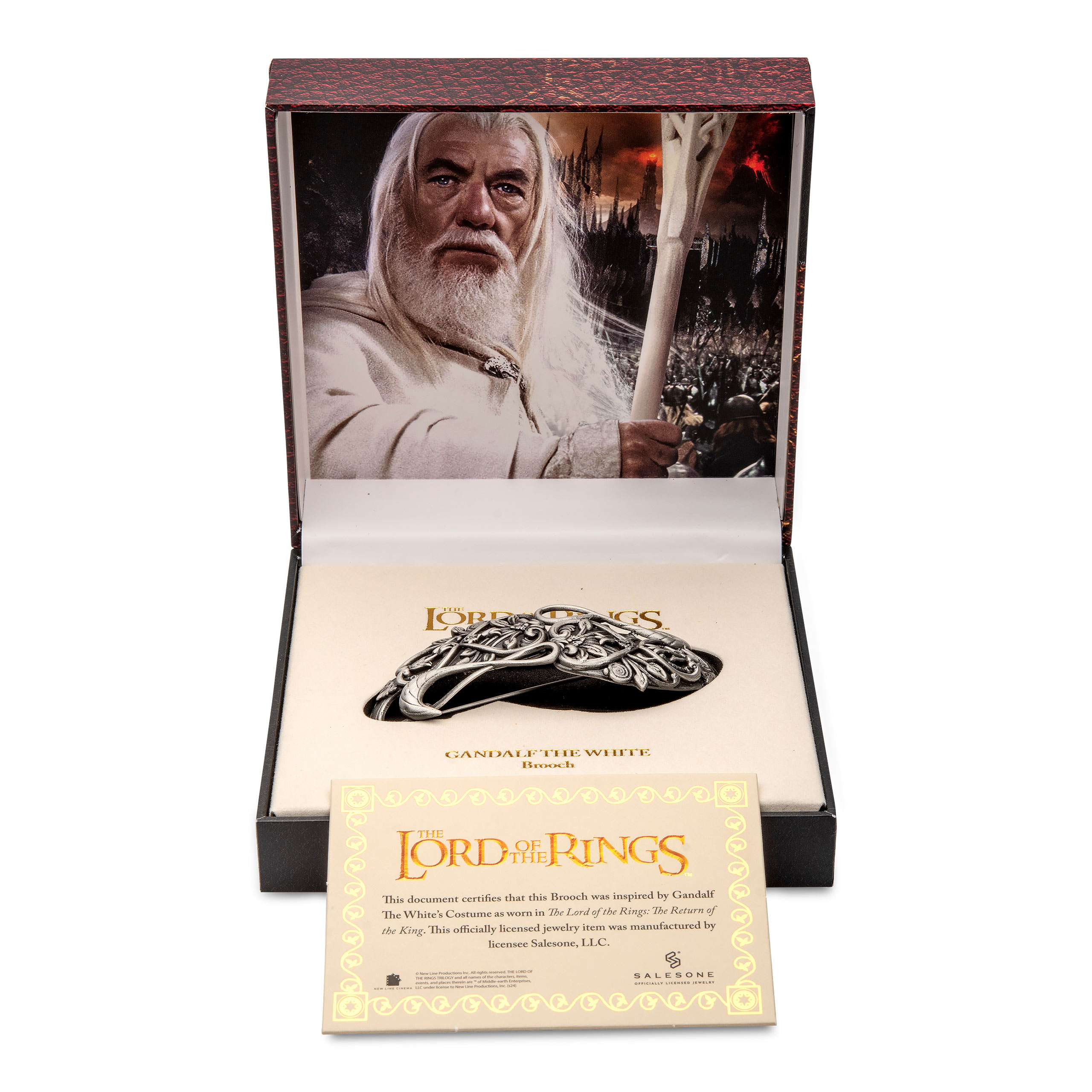 Gandalf the White Brooch - Lord of the Rings