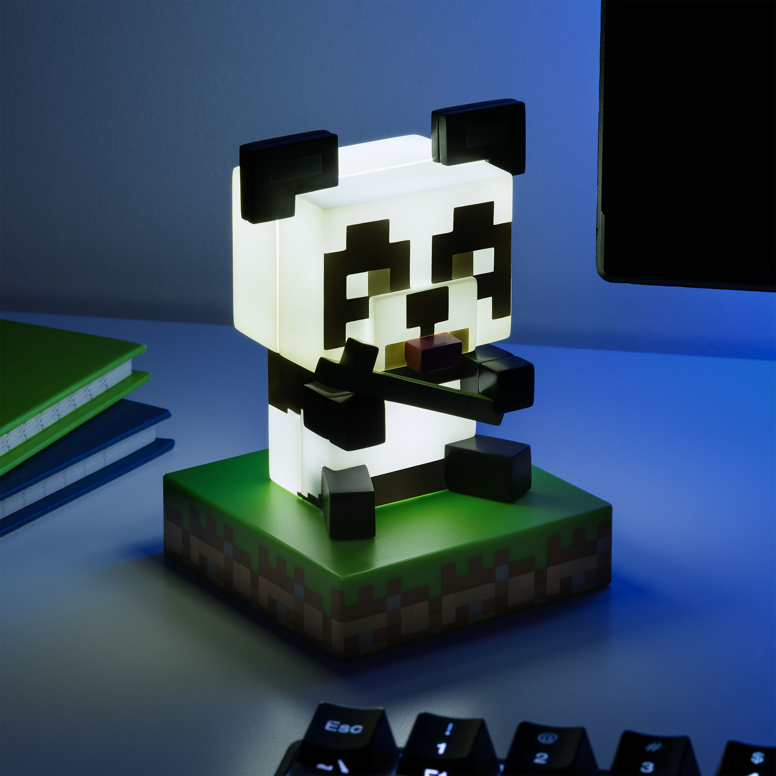 Minecraft - Lampada da tavolo 3D Panda