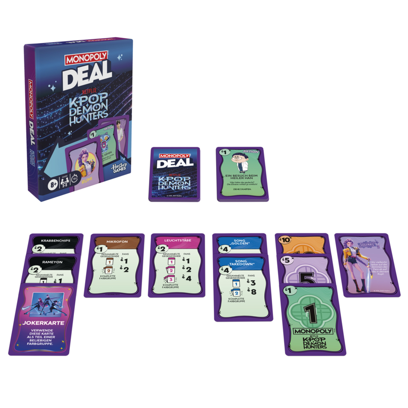 KPop Demon Hunters - Monopoly Deal