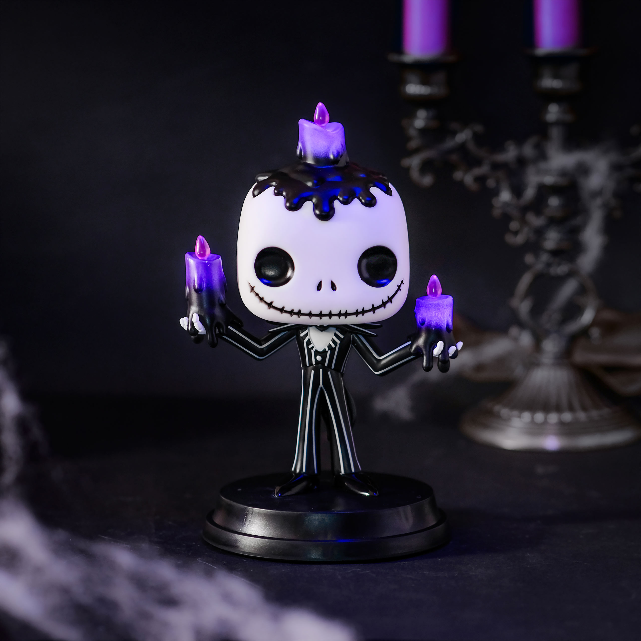 Nightmare Before Christmas - Figurine Funko Pop Jack Skellington avec lumière