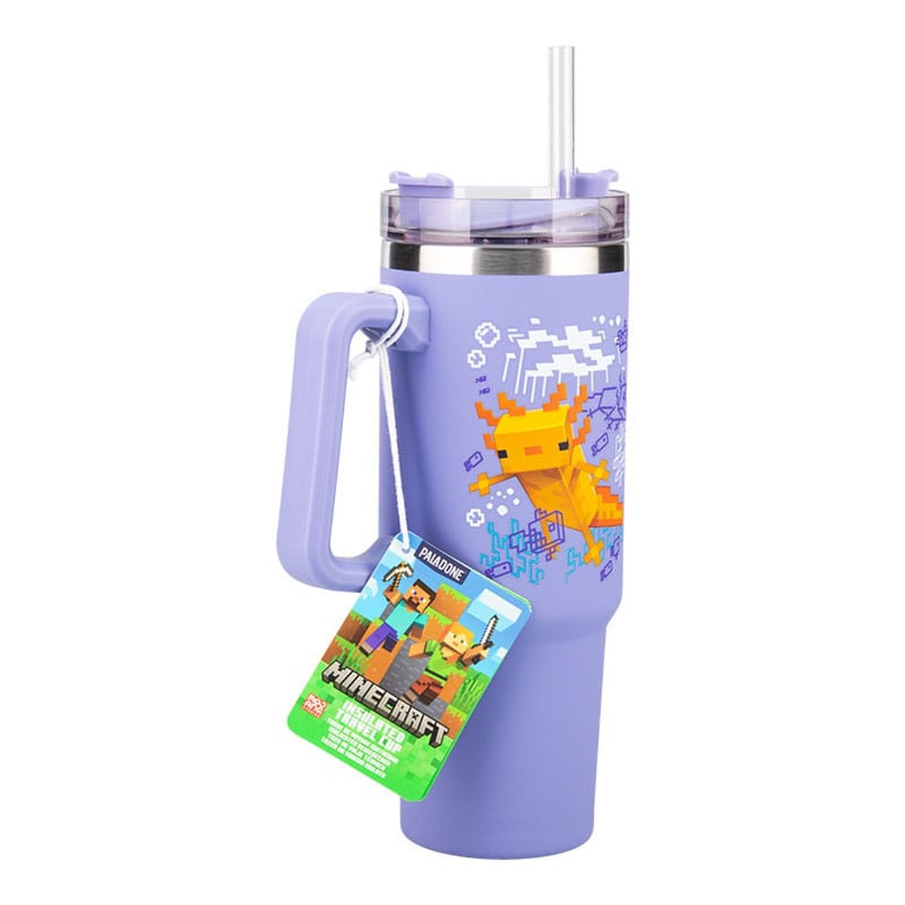 Minecraft Vaso To Go Morado