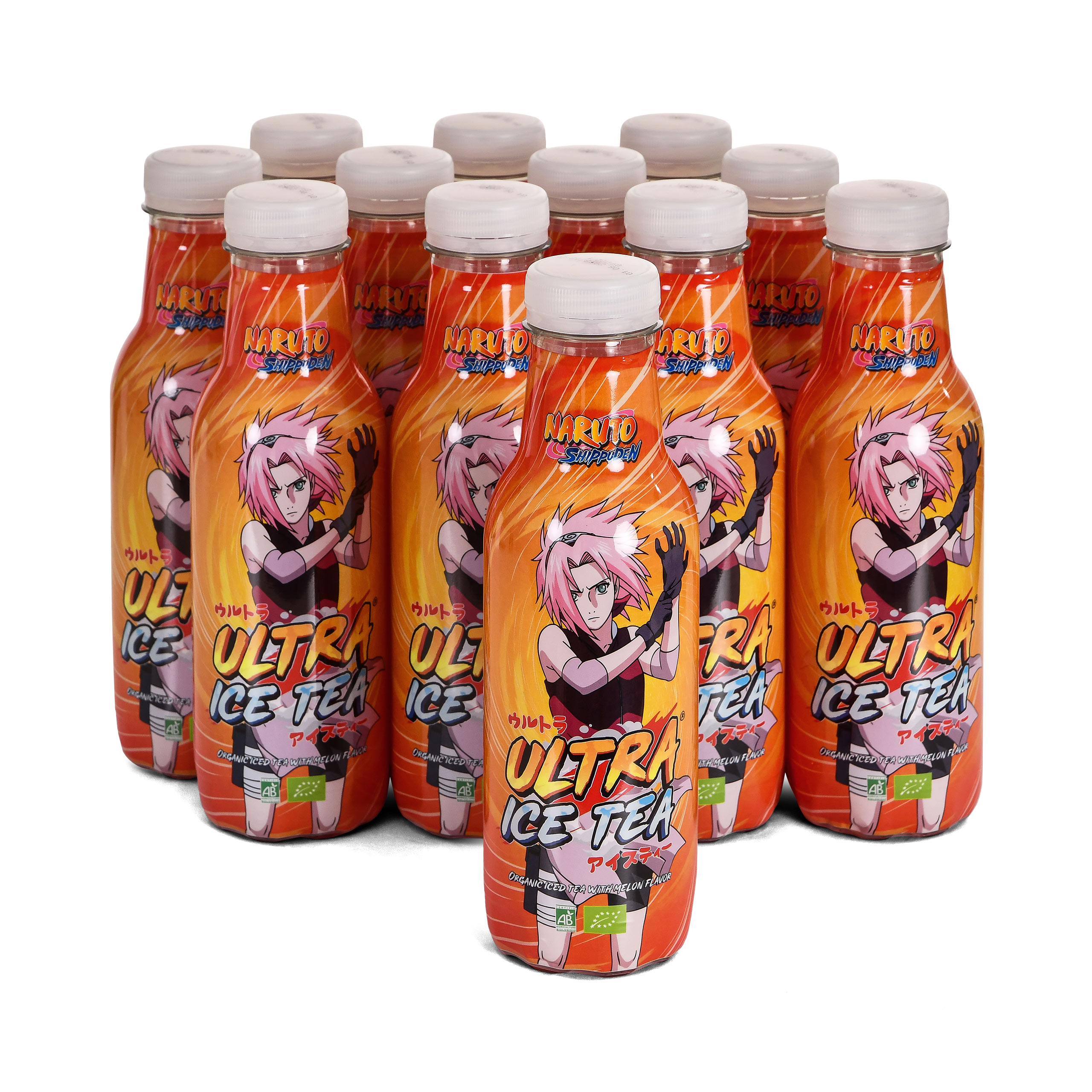 Naruto Shippuden - Sakura Ultra Organic Iced Tea Melon 12 Pack