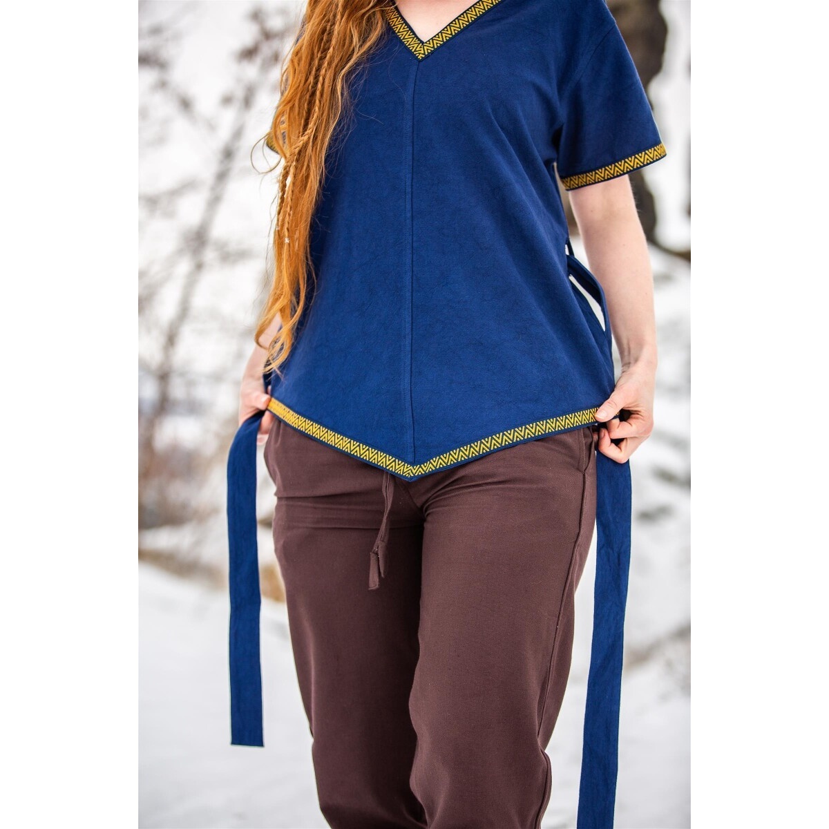Medieval Viking Tunic Matilda blue