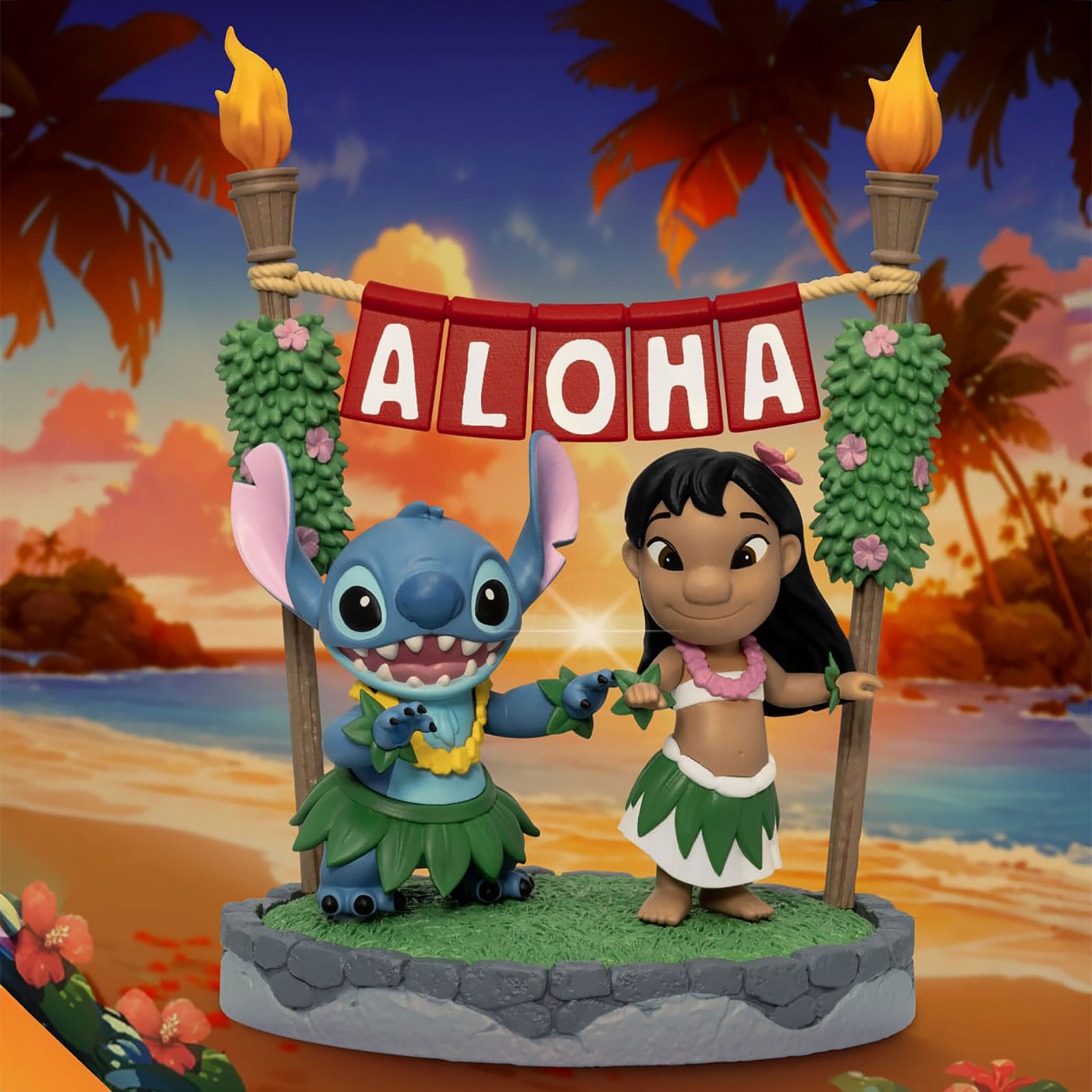 Lilo & Stitch - Aloha D-Stage Diorama Figura