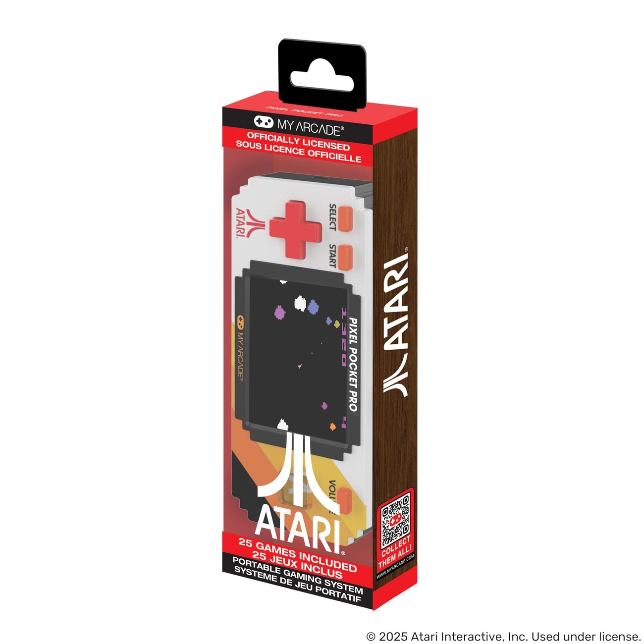 My Arcade Atari consola de juego portátil Pixel Pocket Pro