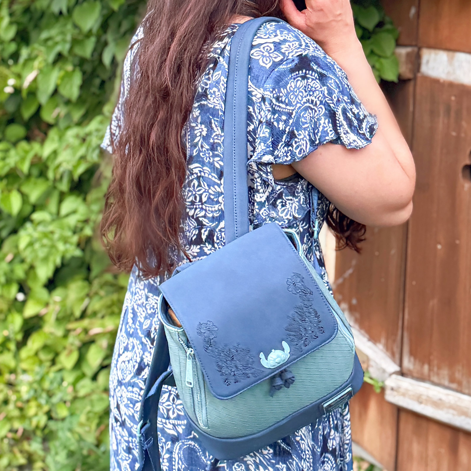 Mini Zaino Stitch Blu - Lilo & Stitch