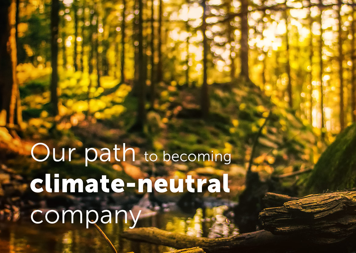 Our path to becoming a climate-neutral company
