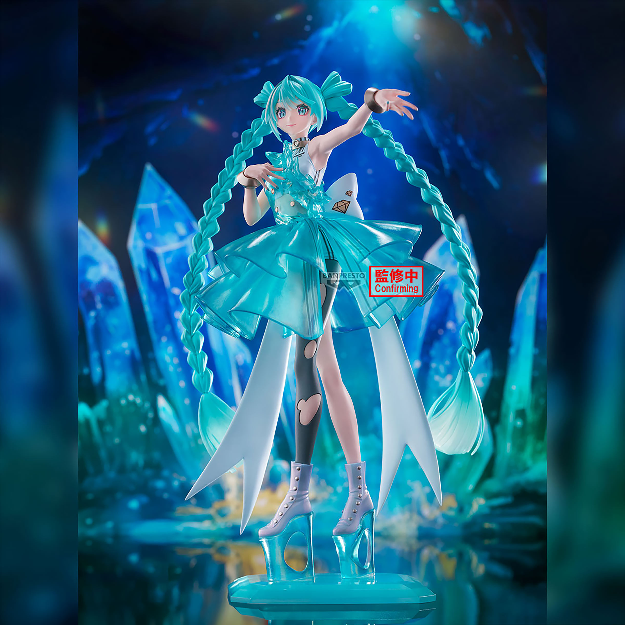 Hatsune Miku - Figura Emerald Rem Clearluxe