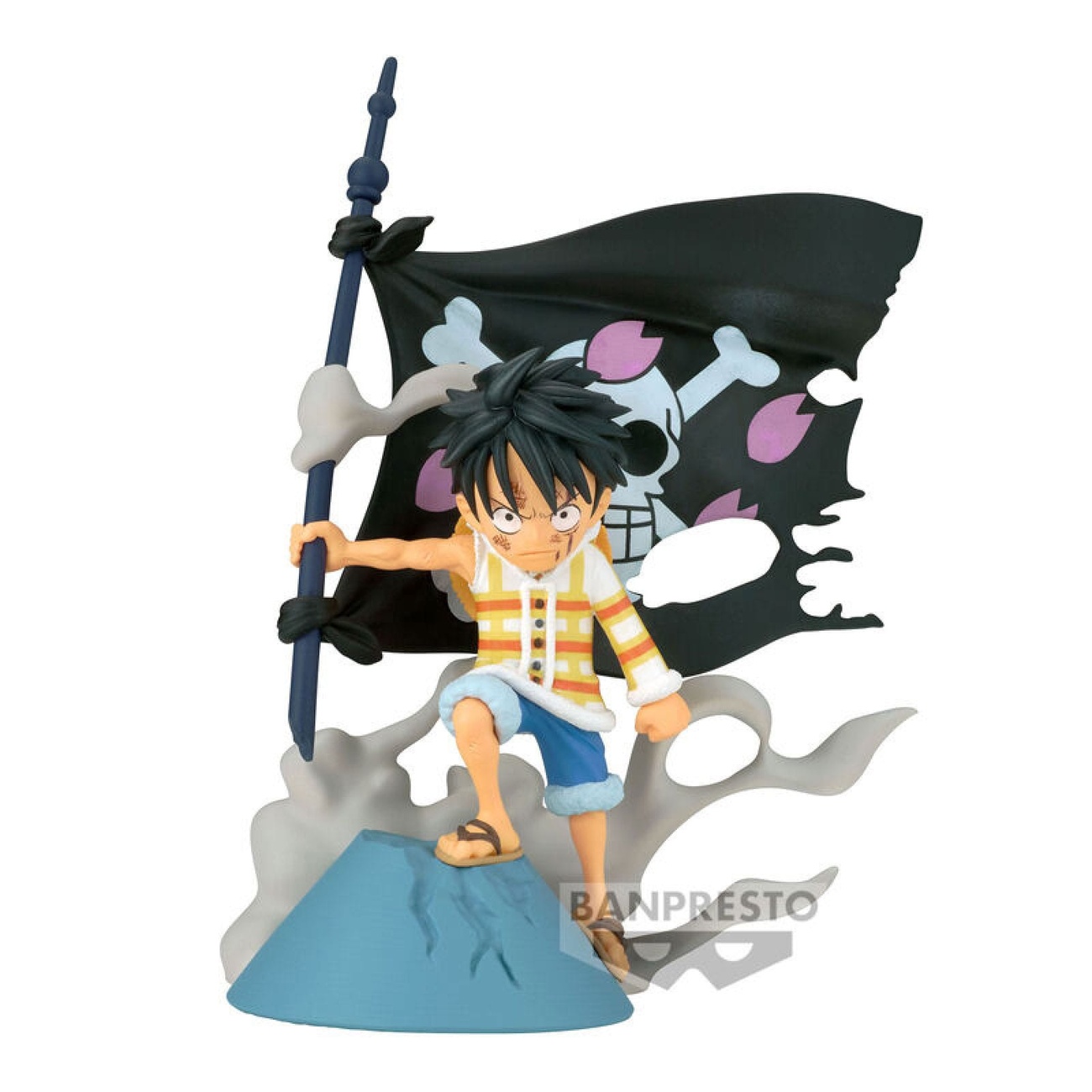 One Piece : WCF Log Stories - Figurine Monkey D. Luffy