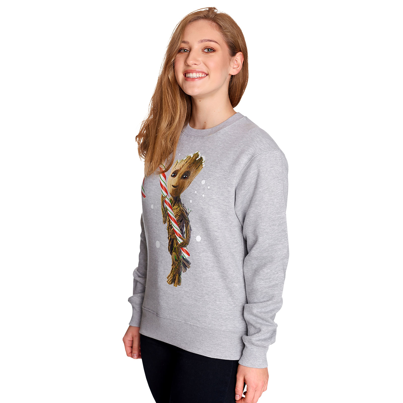 Guardians of the Galaxy - Groot with Candy Cane Sweater Grey