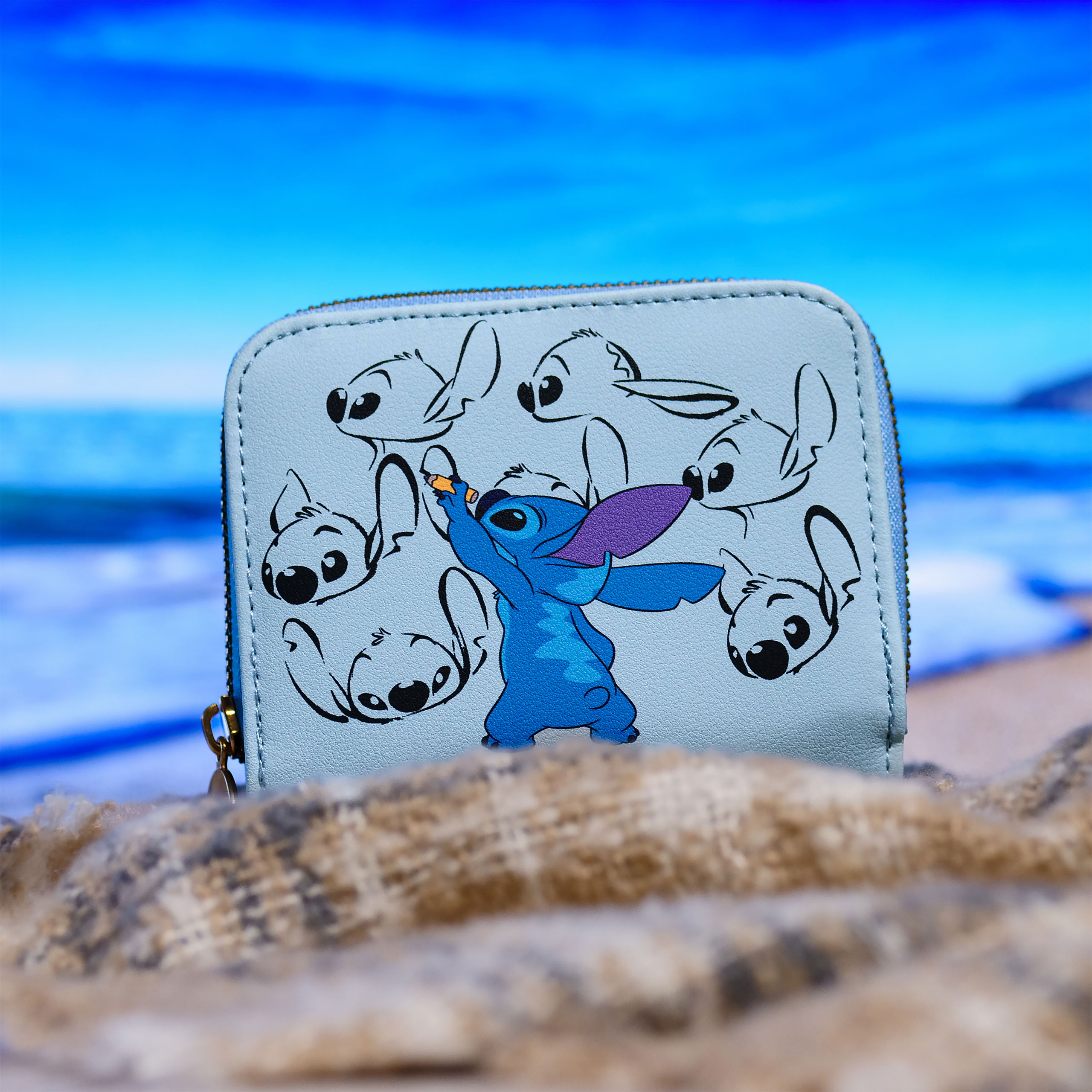 Lilo & Stitch - Stitch blauwe portemonnee