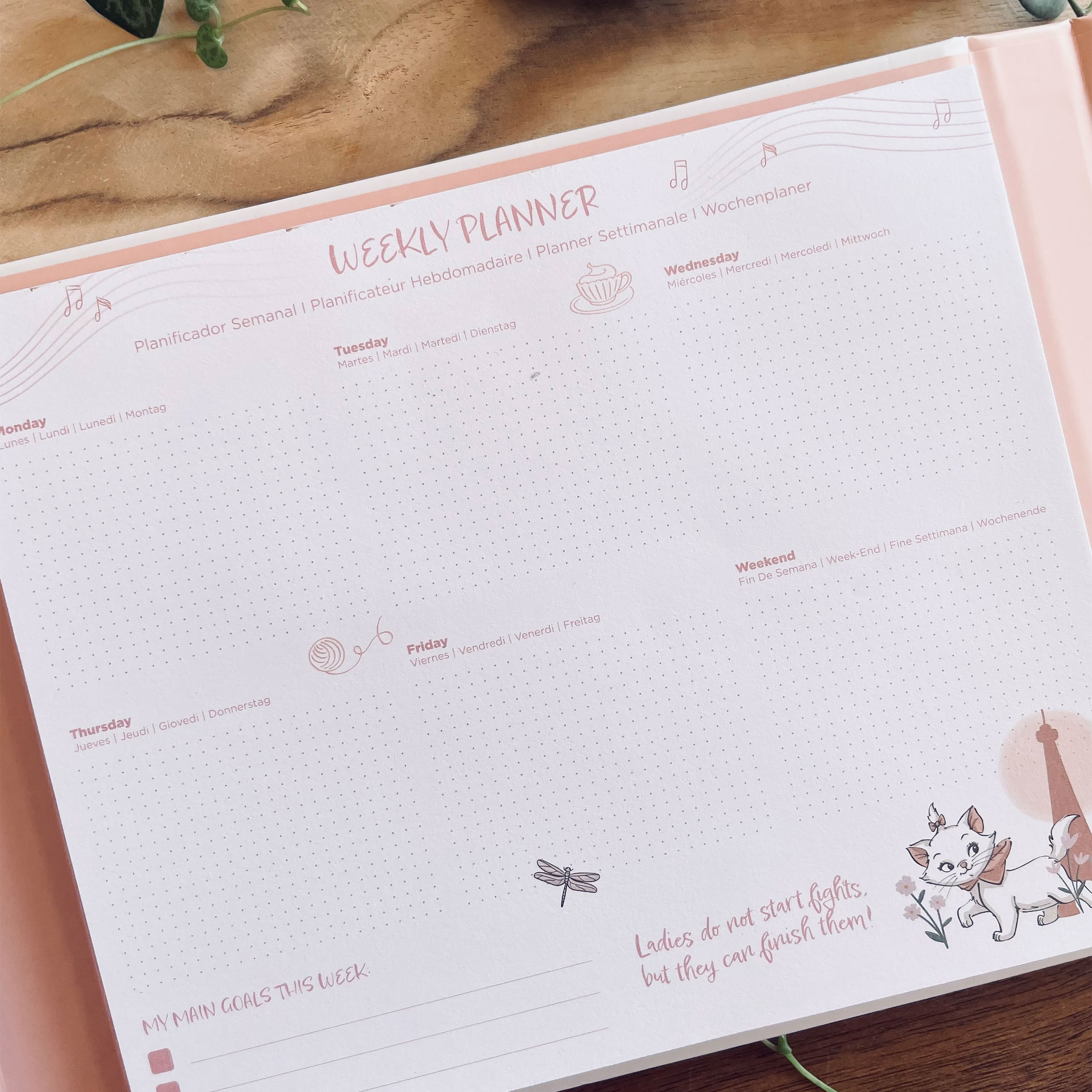 Aristocats - Marie Parisian Dream Wochenplaner Buch