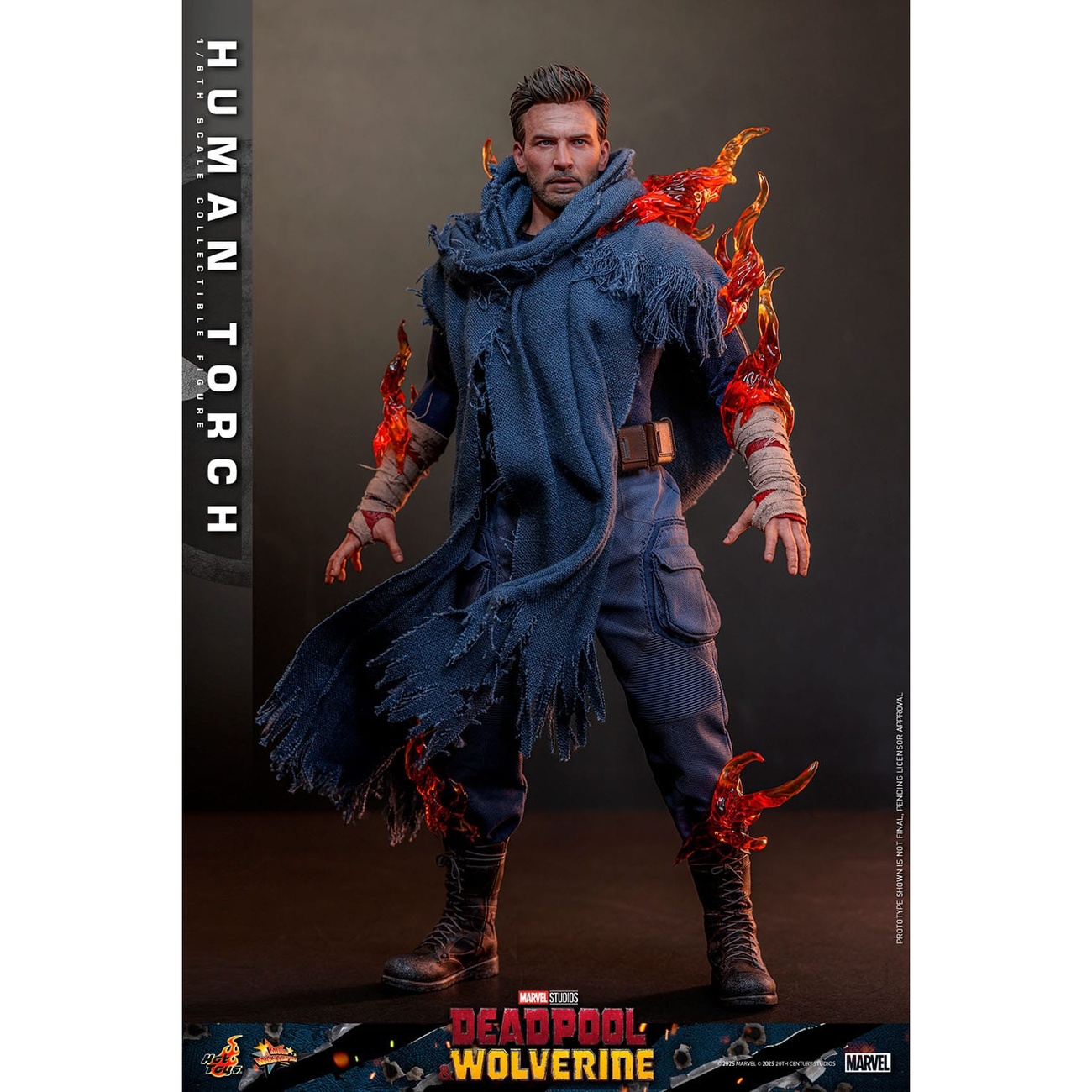 Deadpool & Wolverine - Human Torch Masterpiece 1:6 actionfigur