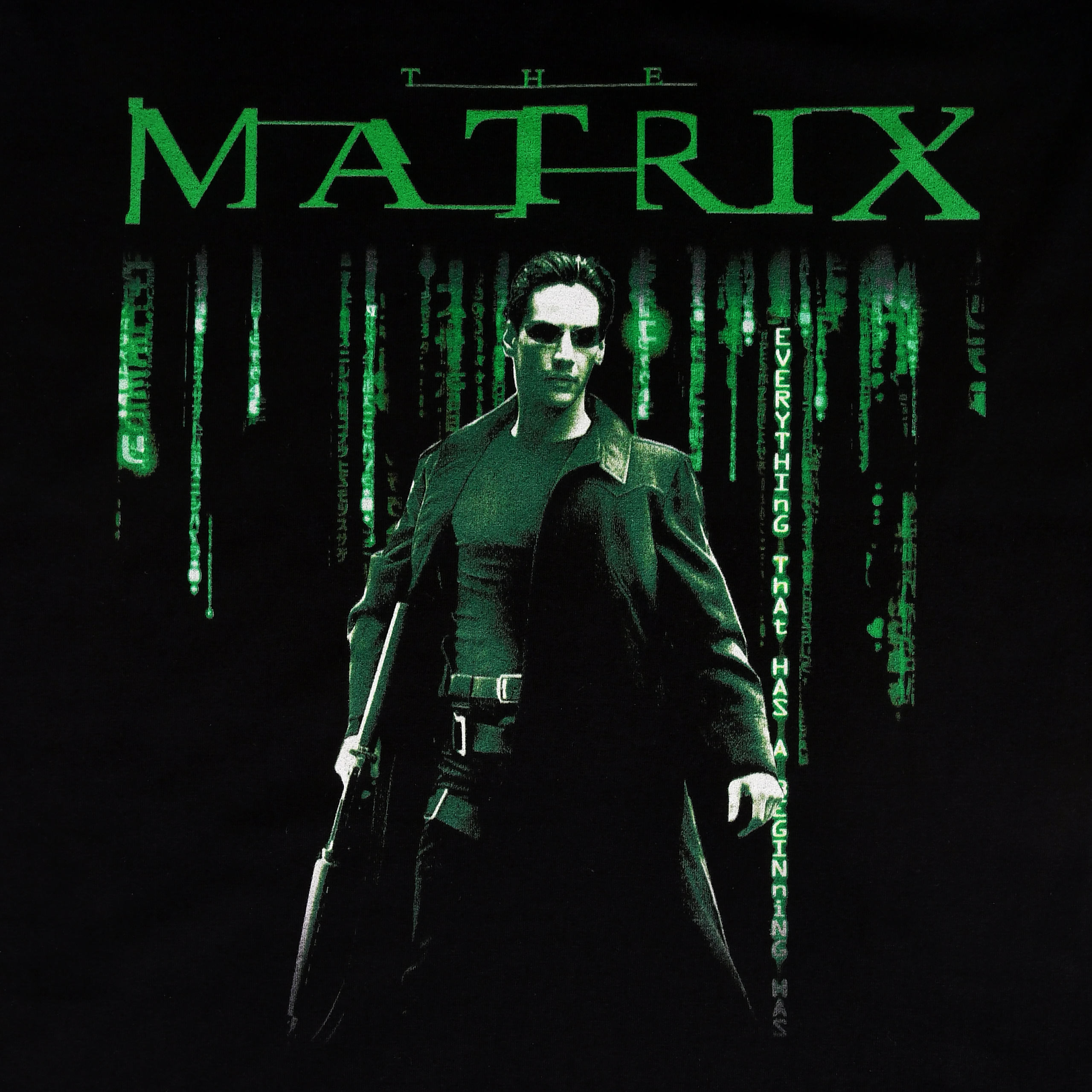 Matrix - Neo T-Shirt zwart