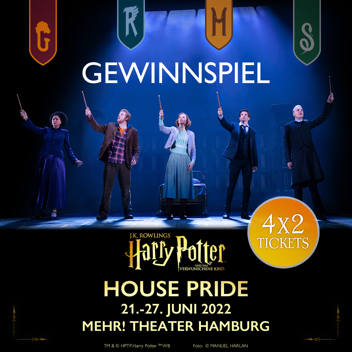House Pride: Großes Harry Potter-Gewinnspiel