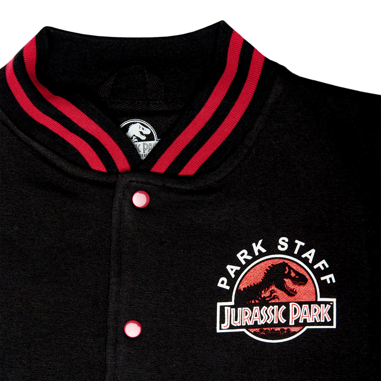 Jurassic Park - Park Staff College Jacket black-red