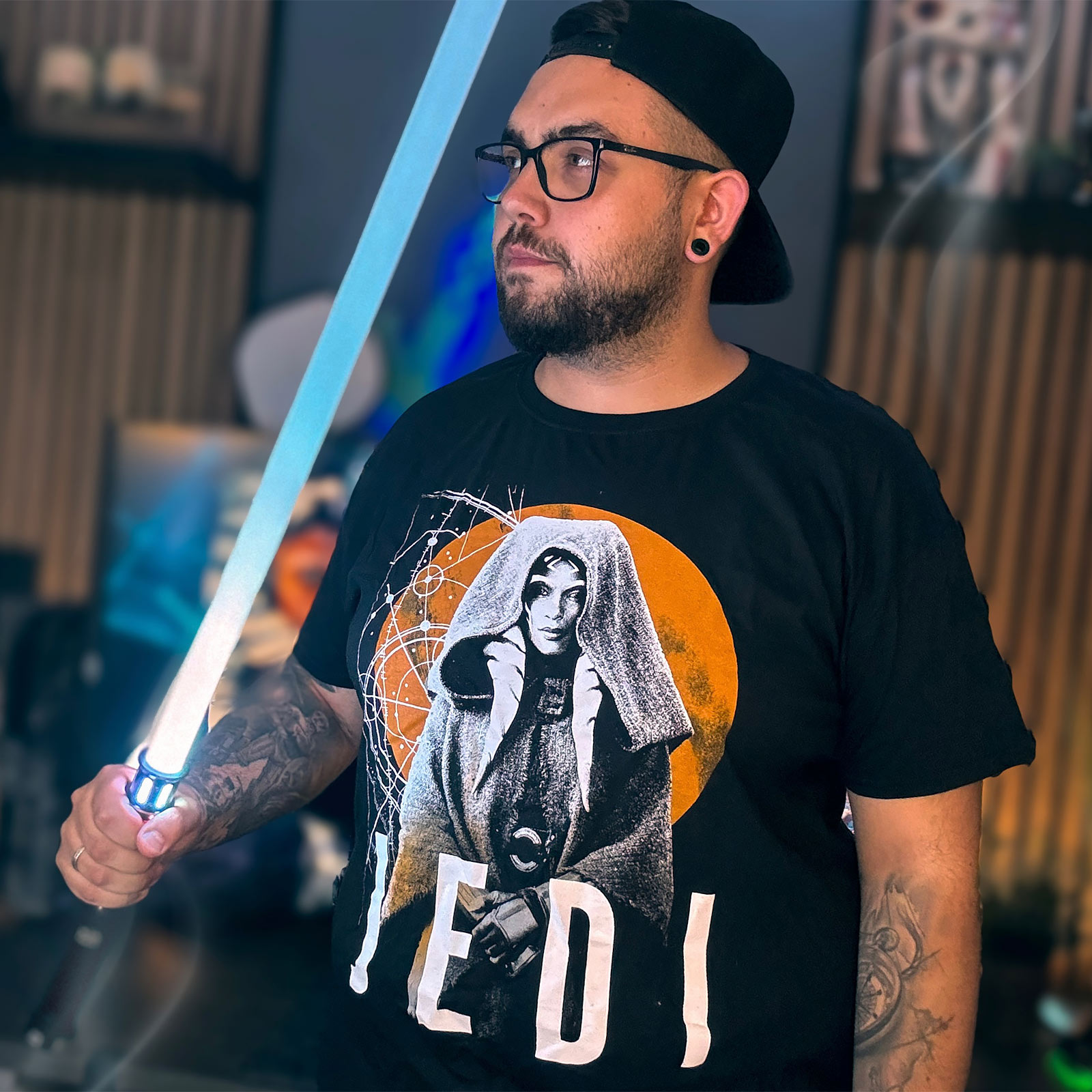 Star Wars - Ahsoka Jedi T-Shirt zwart