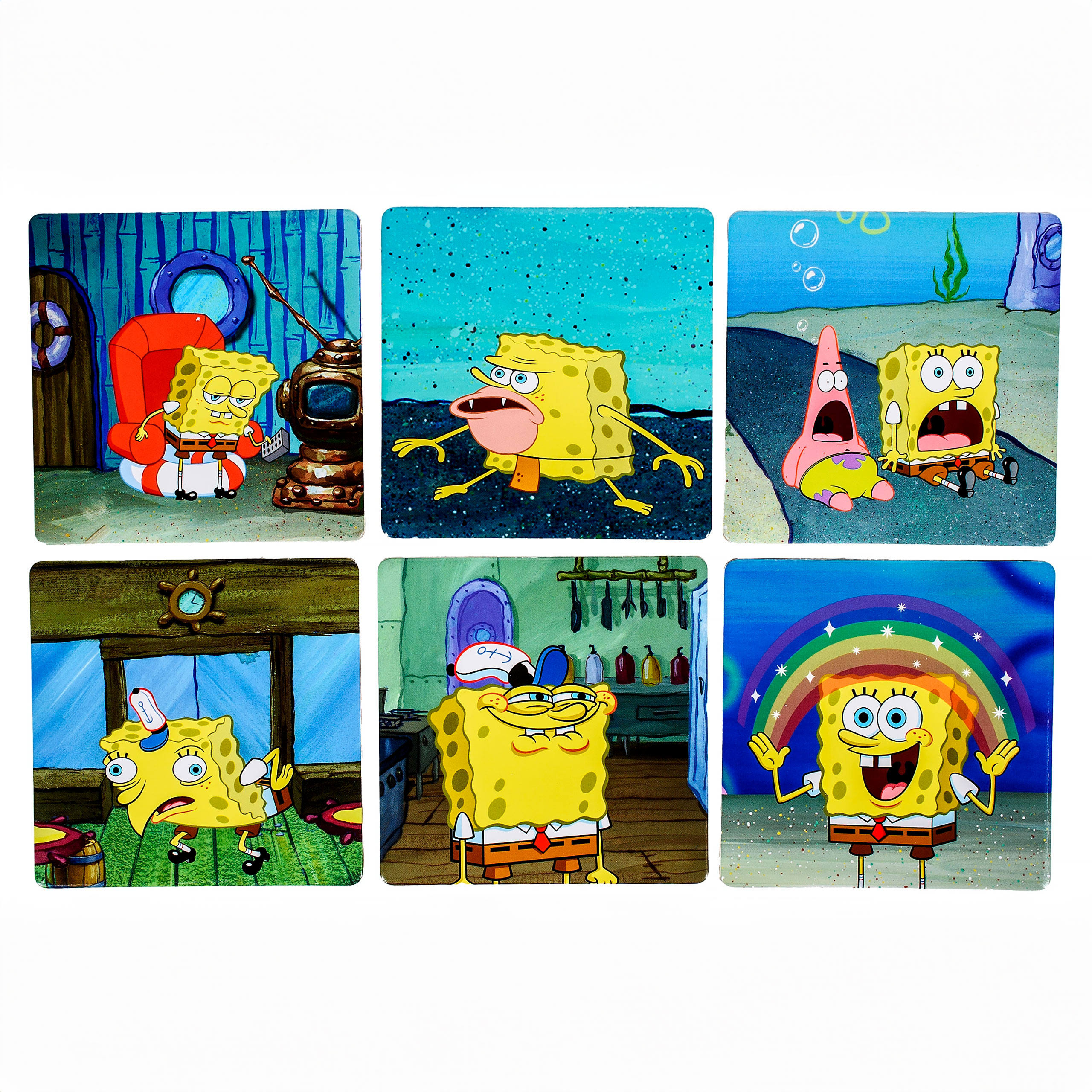 SpongeBob - Bikini Bottom Coaster 6-piece Set