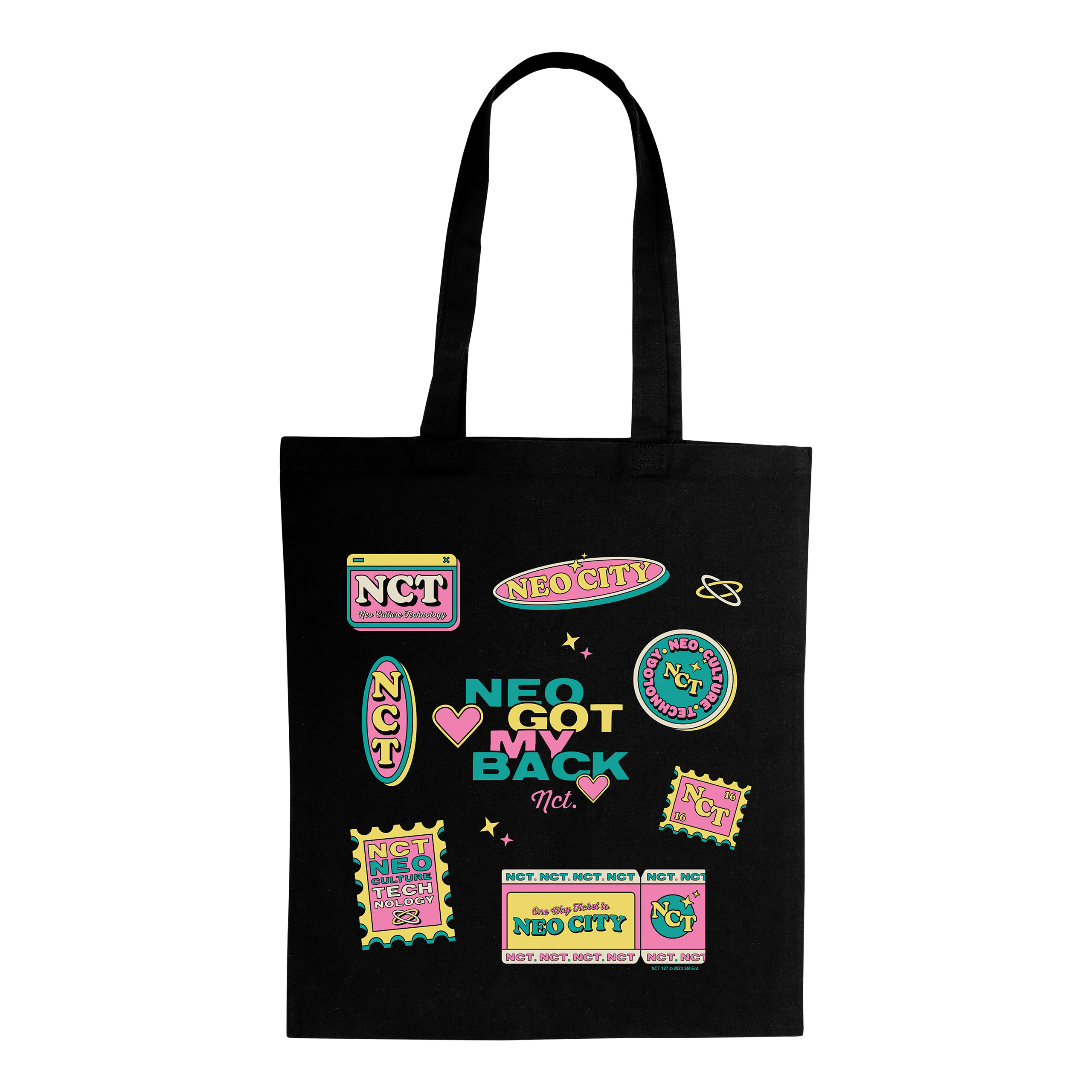 NCT - Stickers Tote Bag