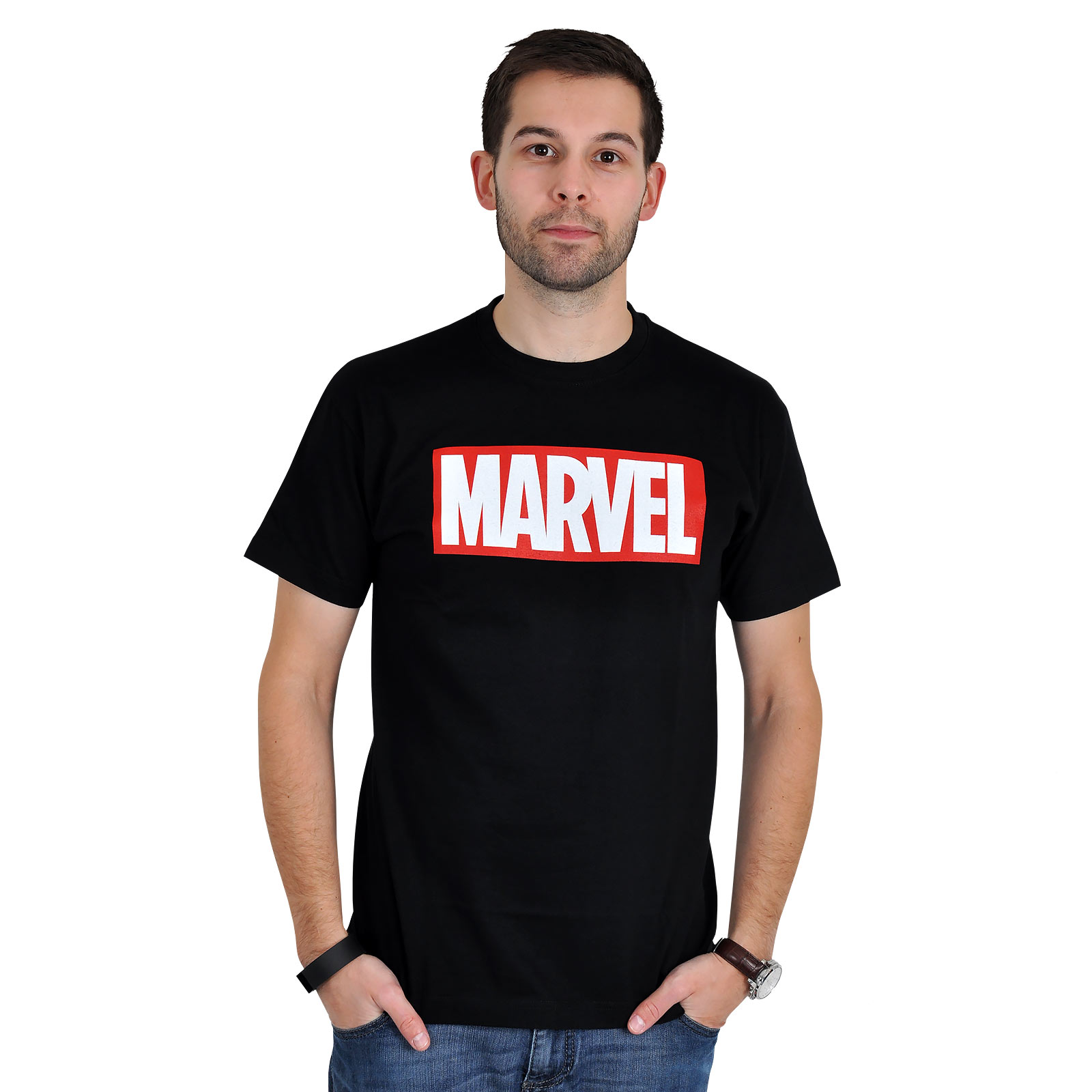 Marvel - Logo T-Shirt schwarz