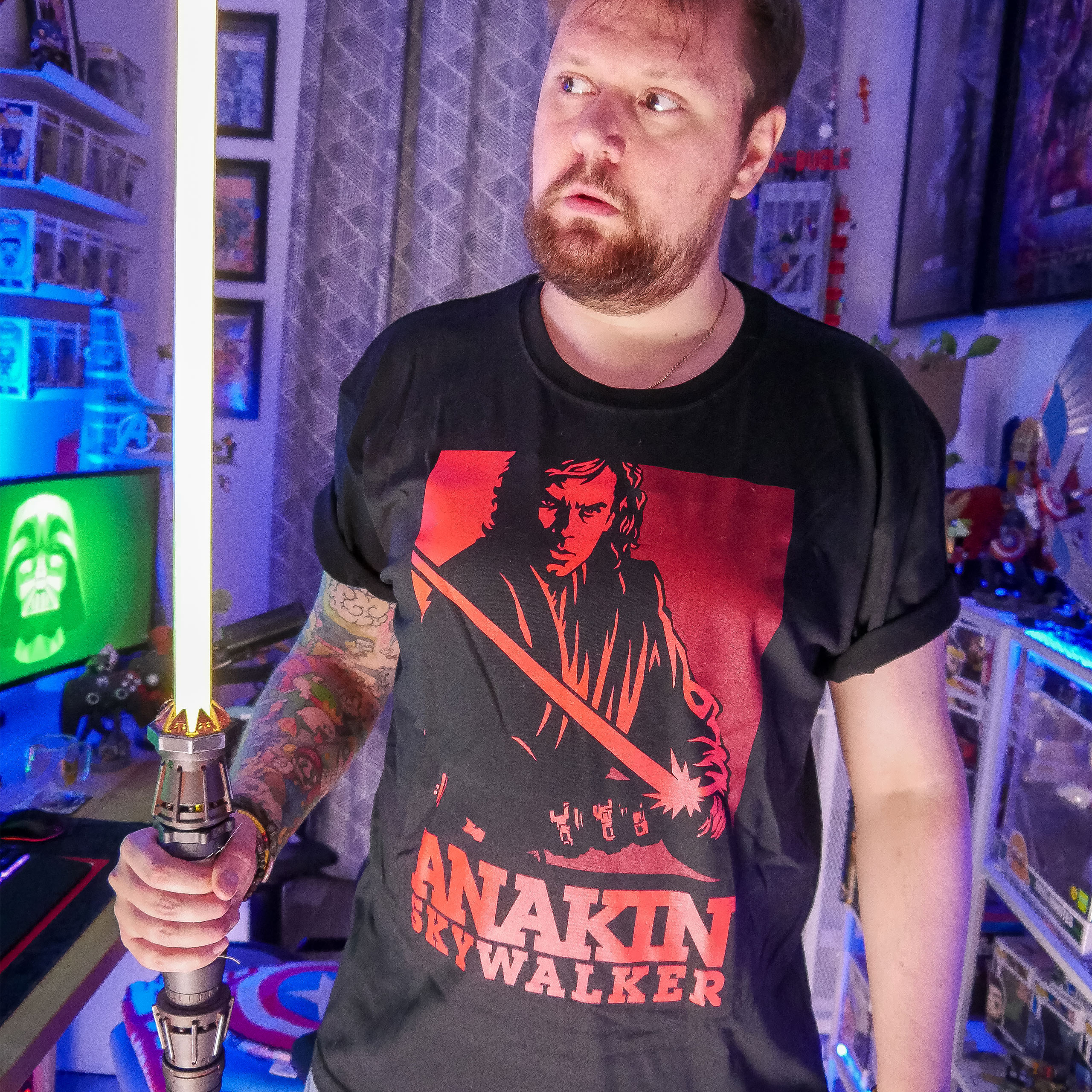 Star Wars - Anakin Legends T-shirt zwart