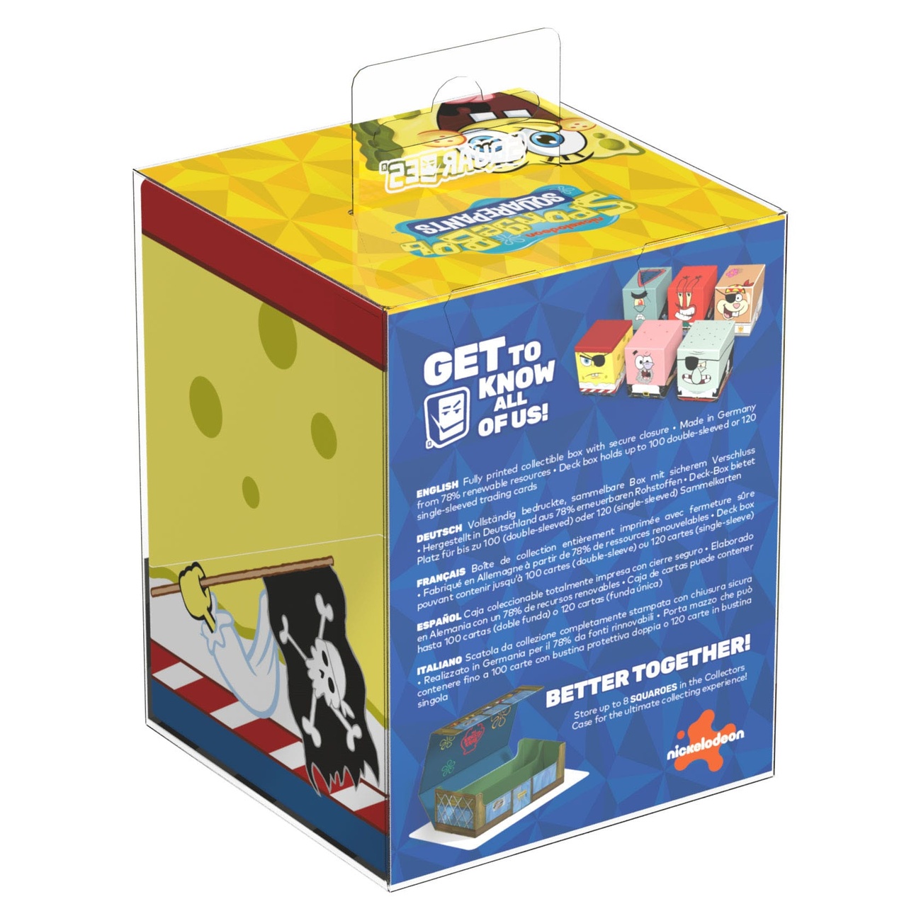 Squaroes Squaroe SpongeBob SquarePants™ SB015 - Pirate SpongeBob