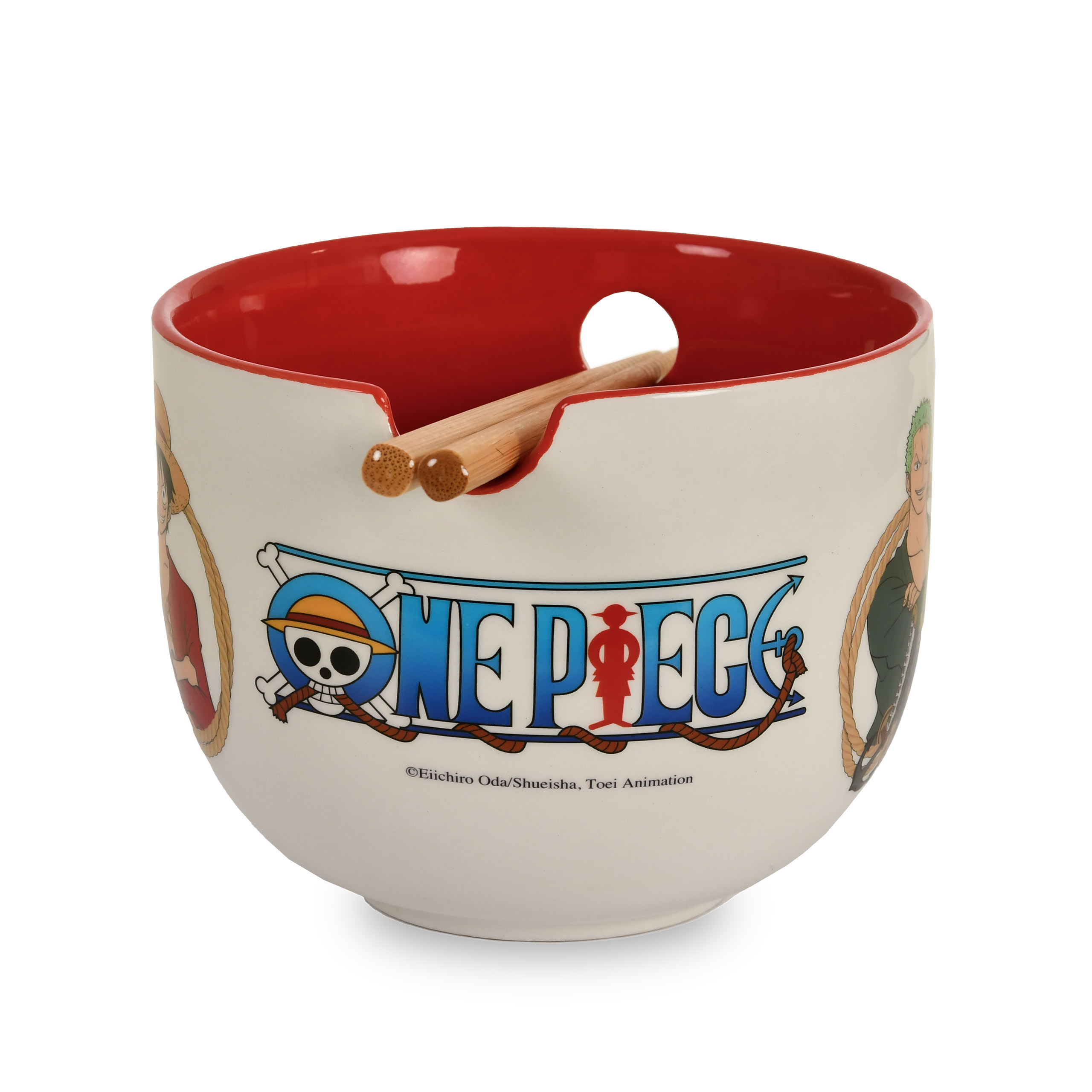 One Piece - Monkey D. Luffy Ramen Schale mit Ess-Stäbchen