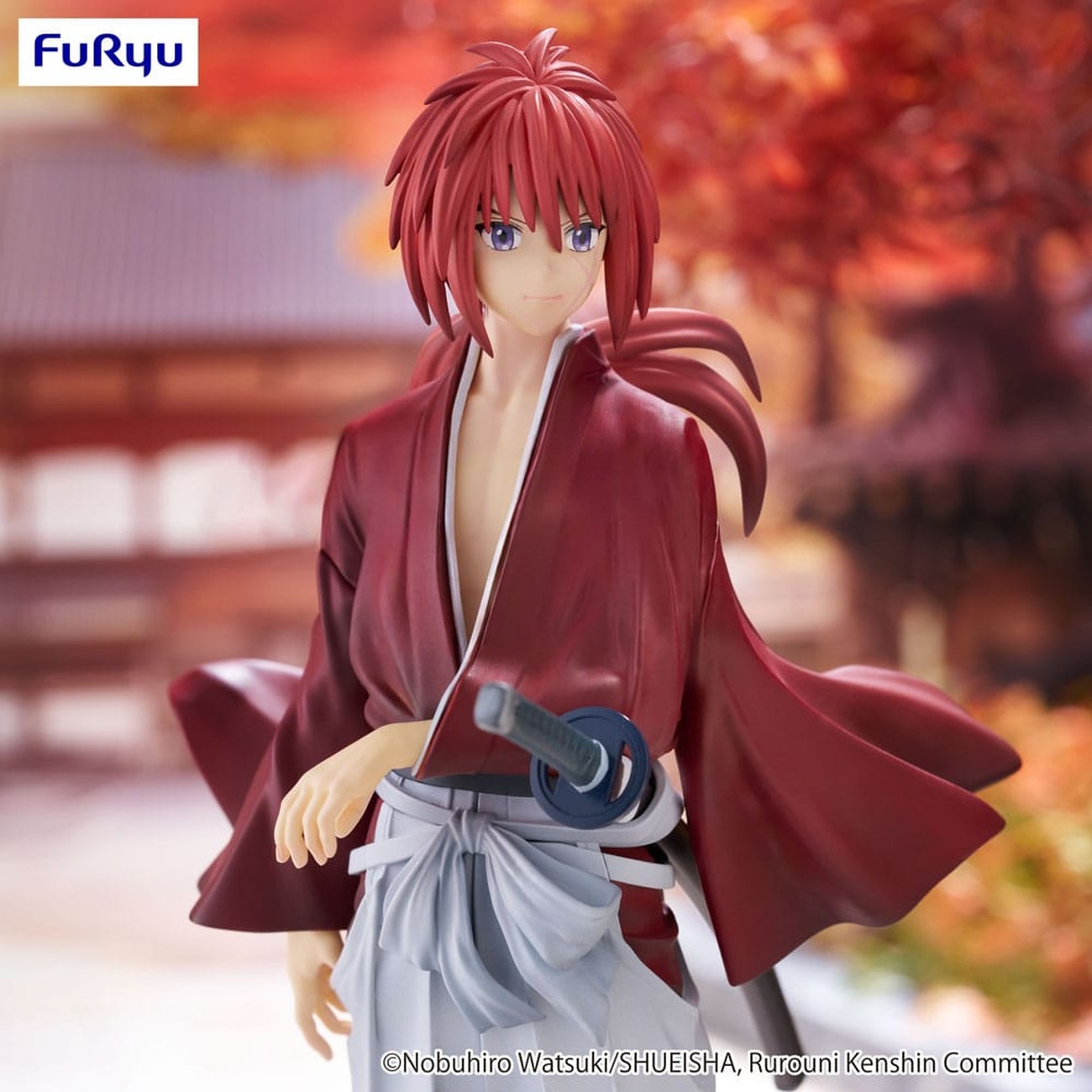 Rurouni Kenshin: Wędrowiec z Epoki Meiji Figura PVC Trio-Try-iT Kenshin Himura 19 cm
