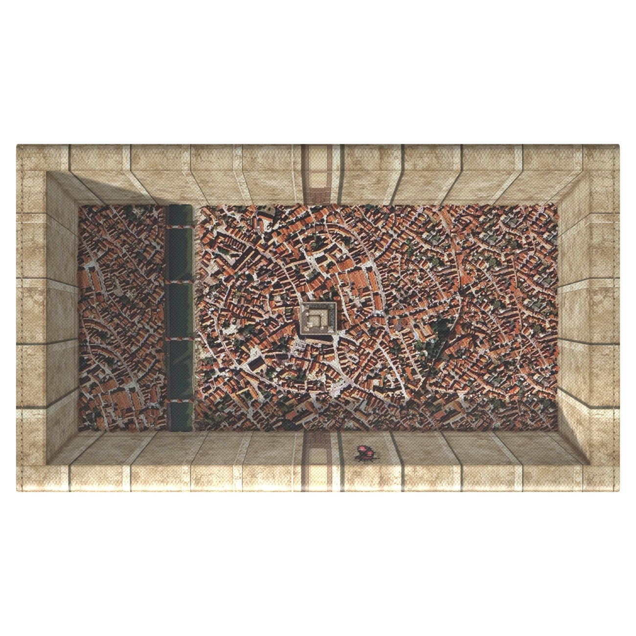 Squaroes Squaroe Attack on Titan Collector's Case - Shiganshina District