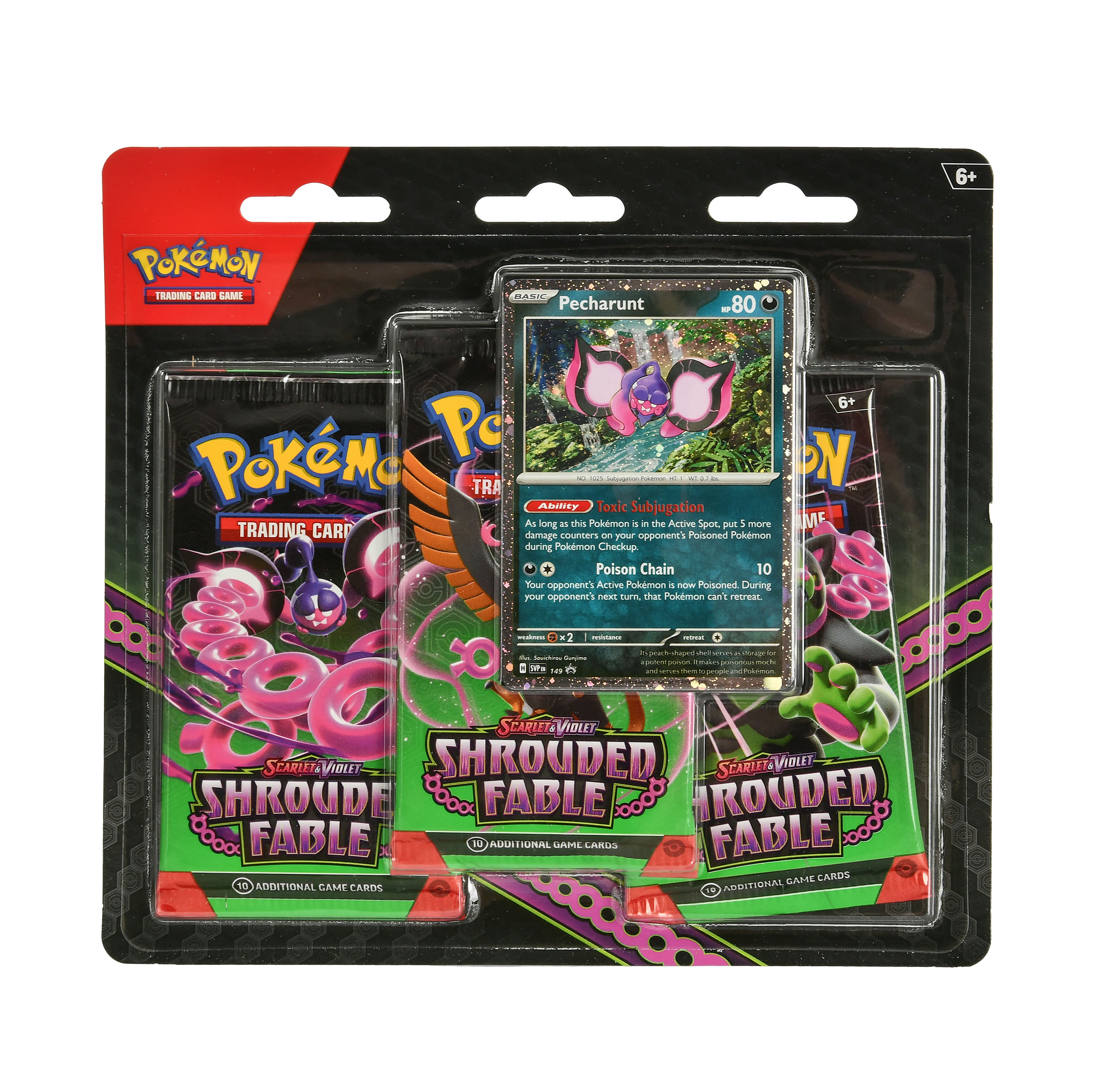 Pokemon - Shrouded Fable Mystery Collectible Cards Blister