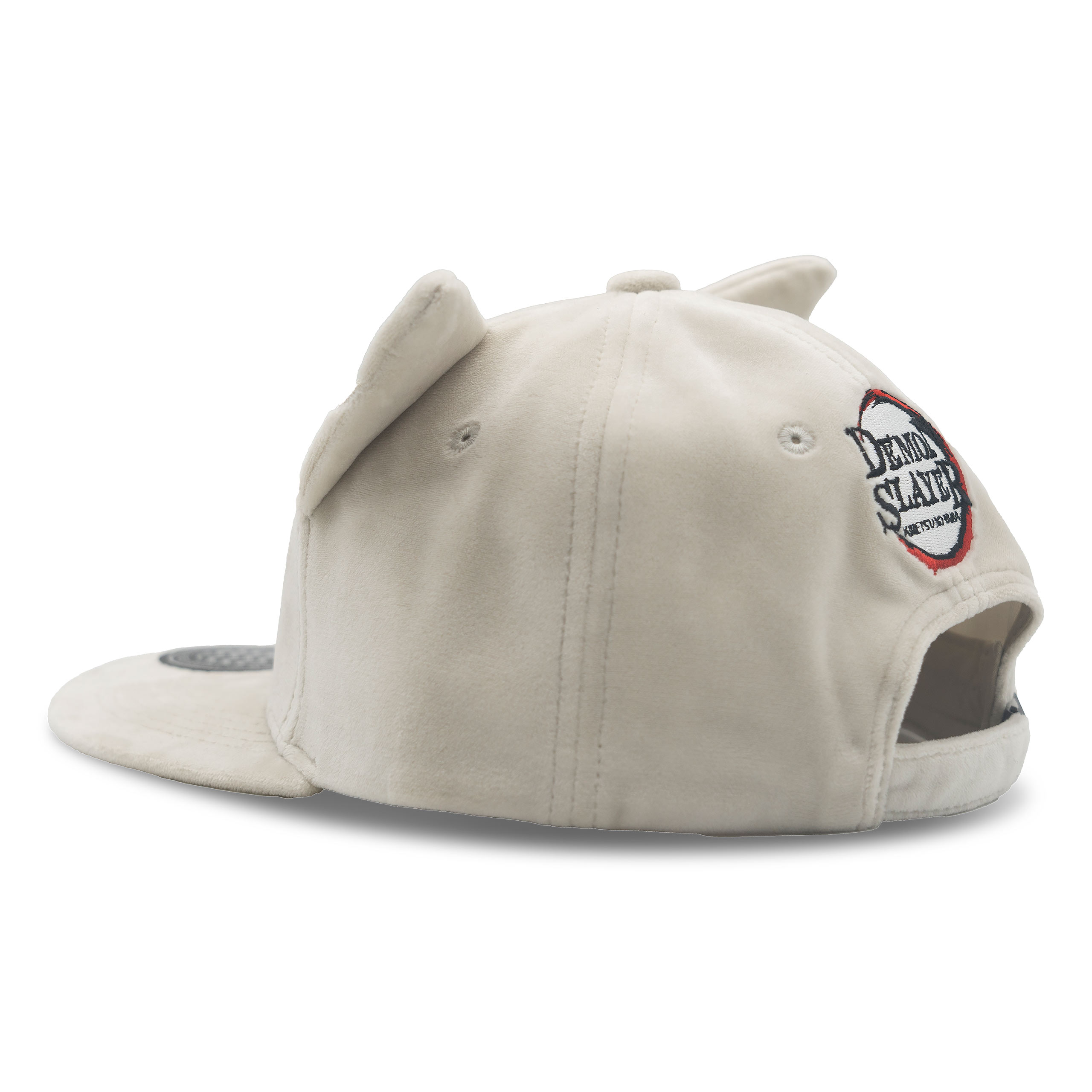 Demon Slayer - Casquette Snapback en peluche pour cosplay d'Inosuke