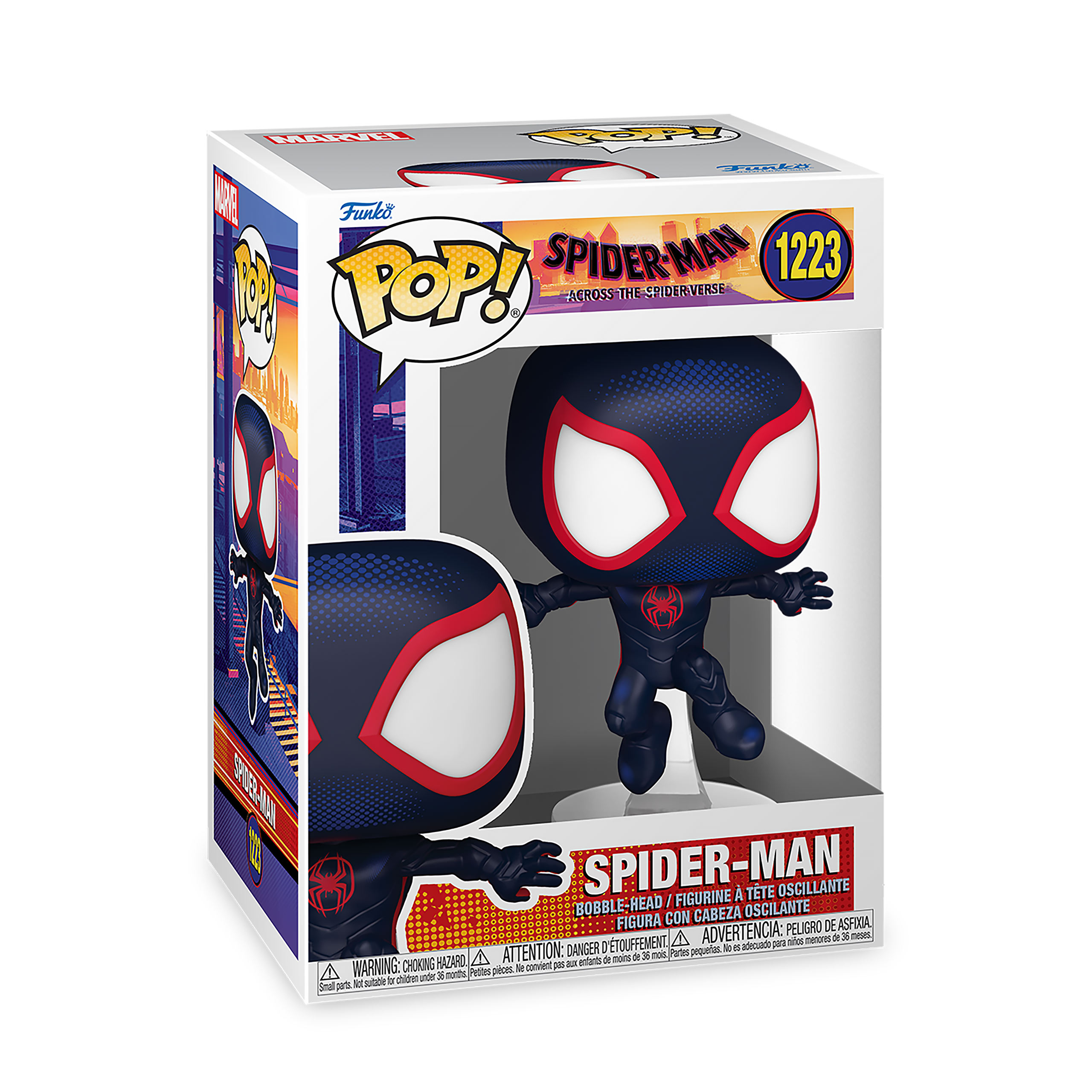 Spider-Man: Across The Spider-Verse - Spider-Man Funko Pop Wobbelhoofdfiguur