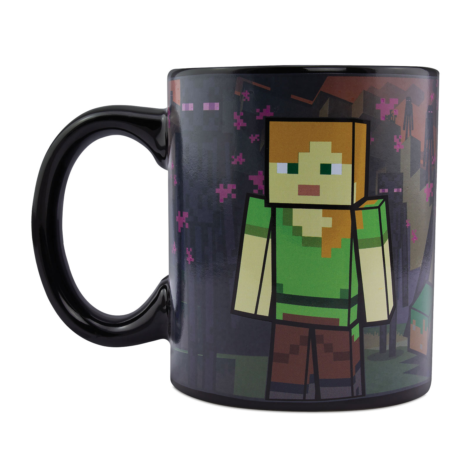 Minecraft - Steve and Alex Thermo Effect Mug