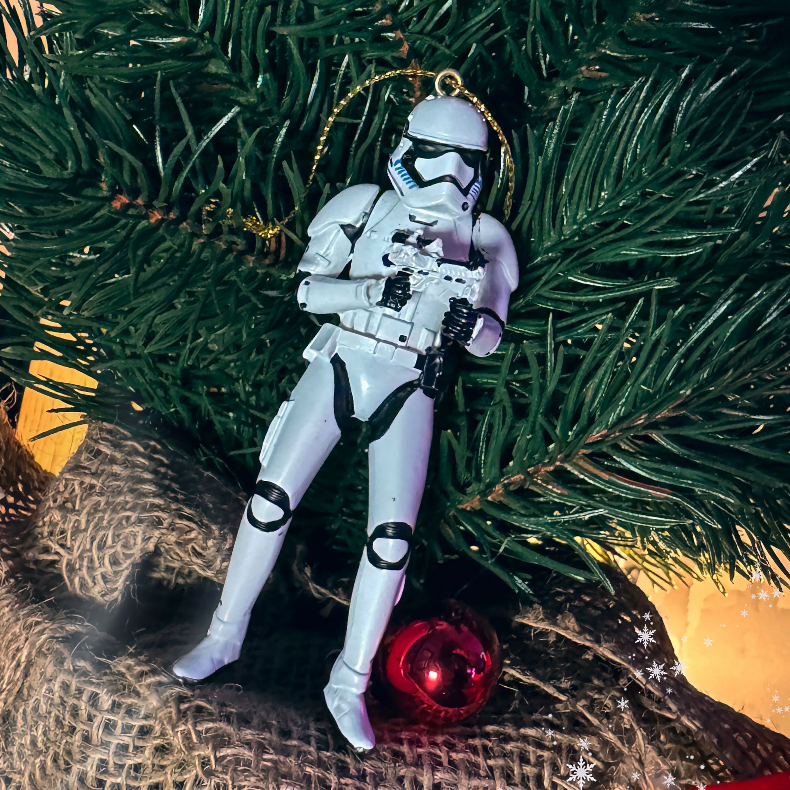 Stormtrooper con Blaster Adorno de Navidad - Star Wars