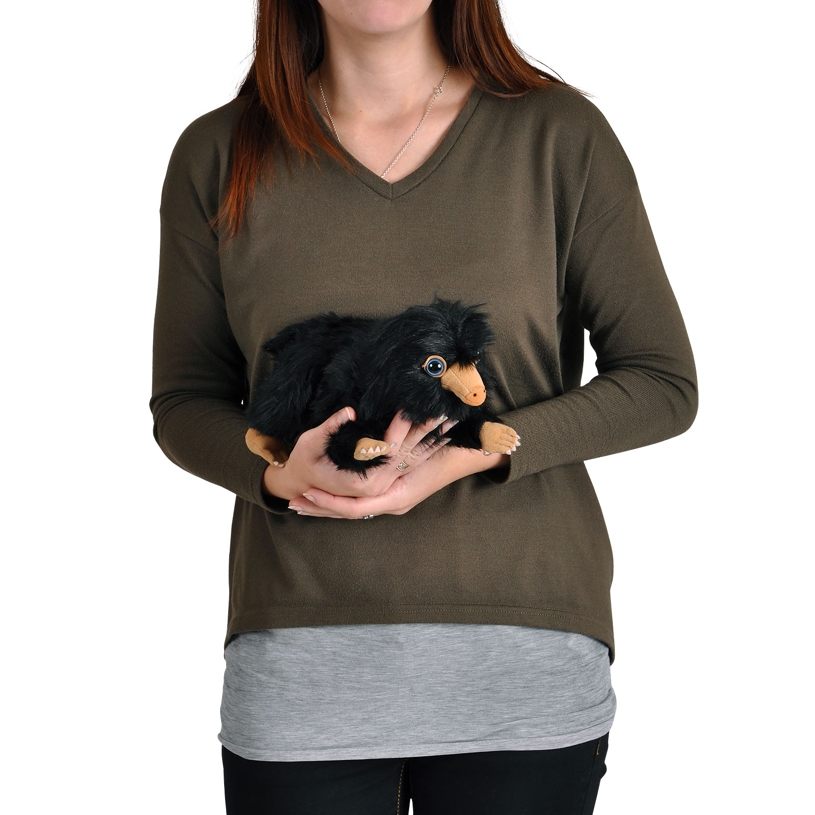 Baby Niffler Plüsch Figur 22 cm schwarz - Phantastische Tierwesen