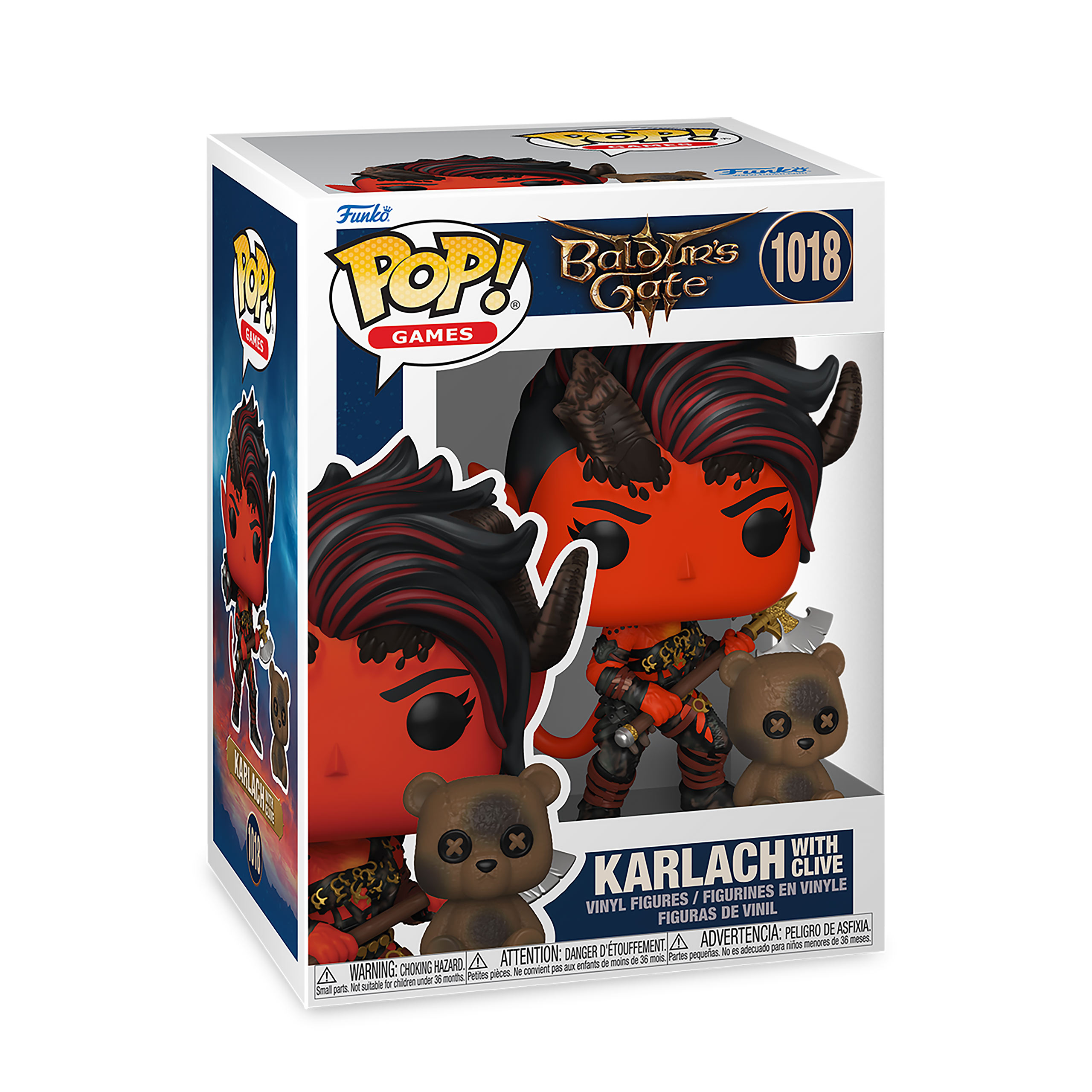 Baldur's Gate - Karlach met Clive Funko Pop-figuur