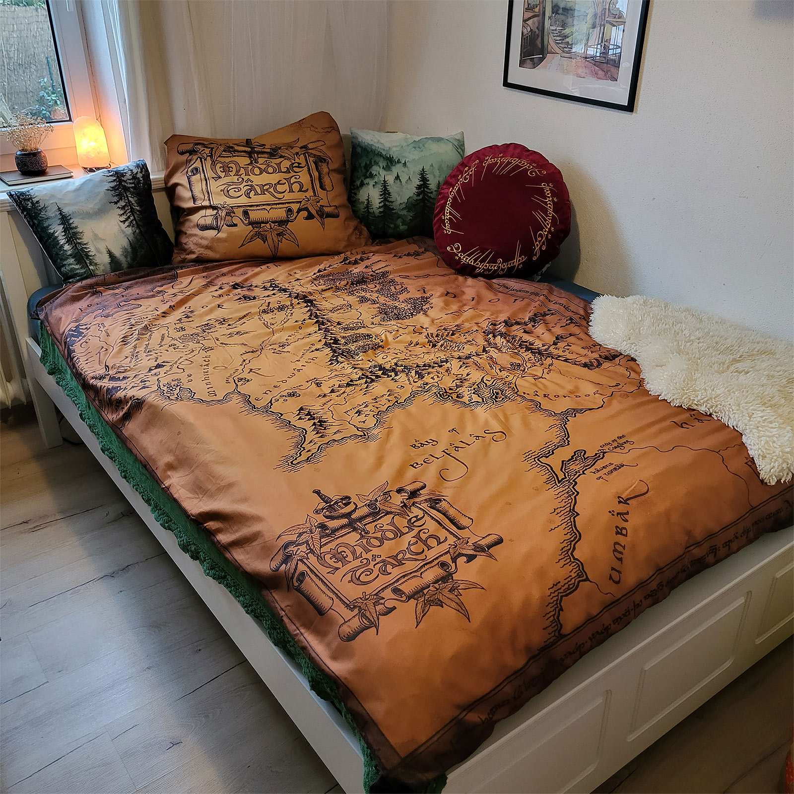 Heer der Ringen - Midden-aarde Kaart Beddengoed