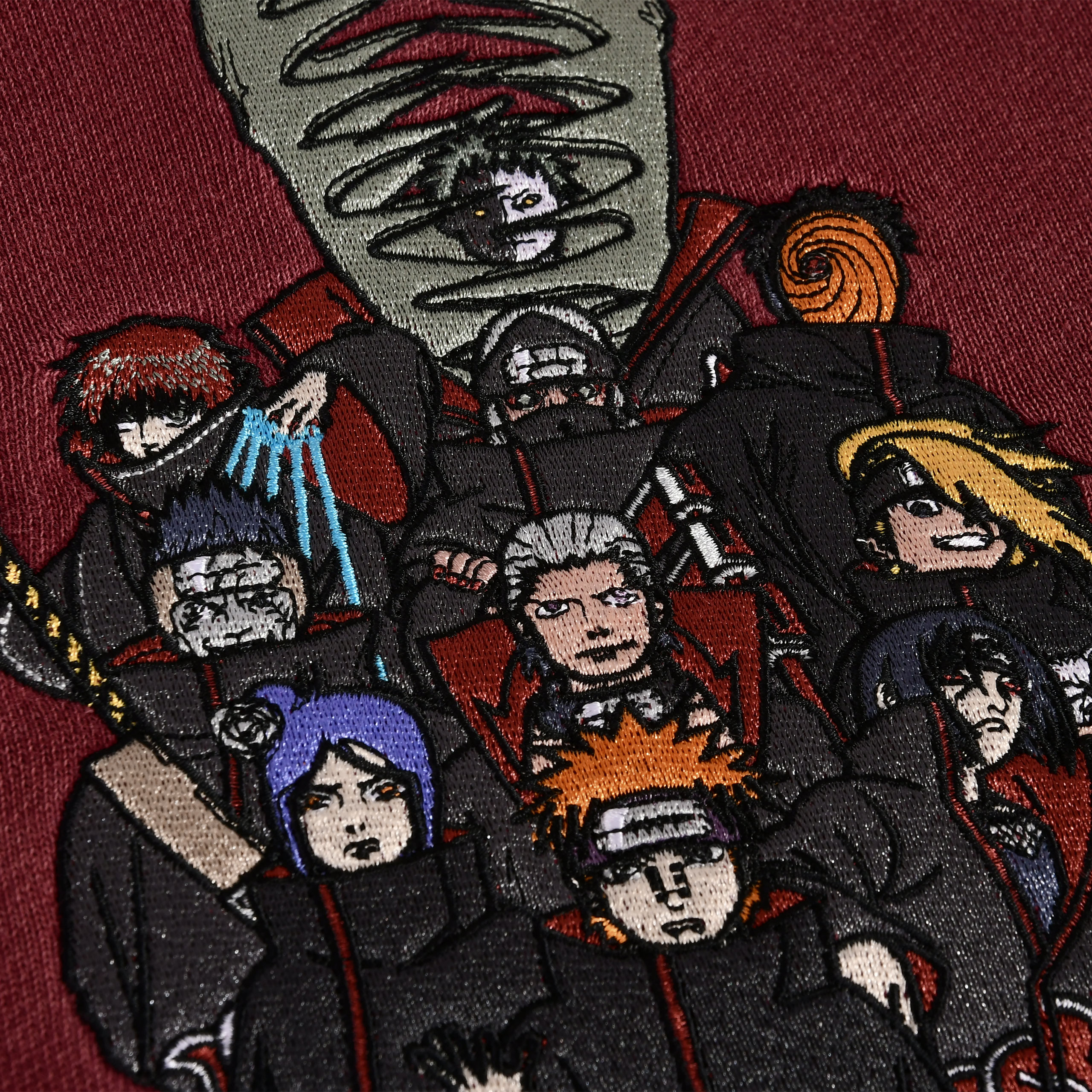 Naruto - Groep Hoodie rood