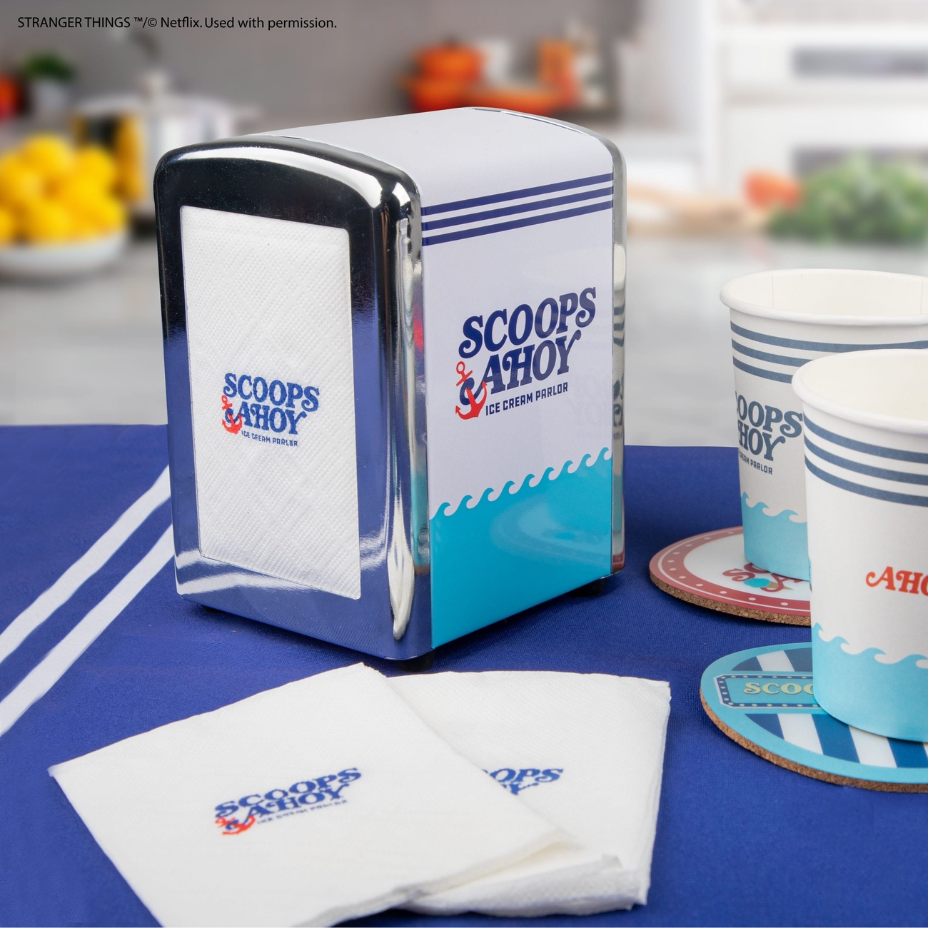 Stranger Things Set de porte-serviettes Scoops Ahoy