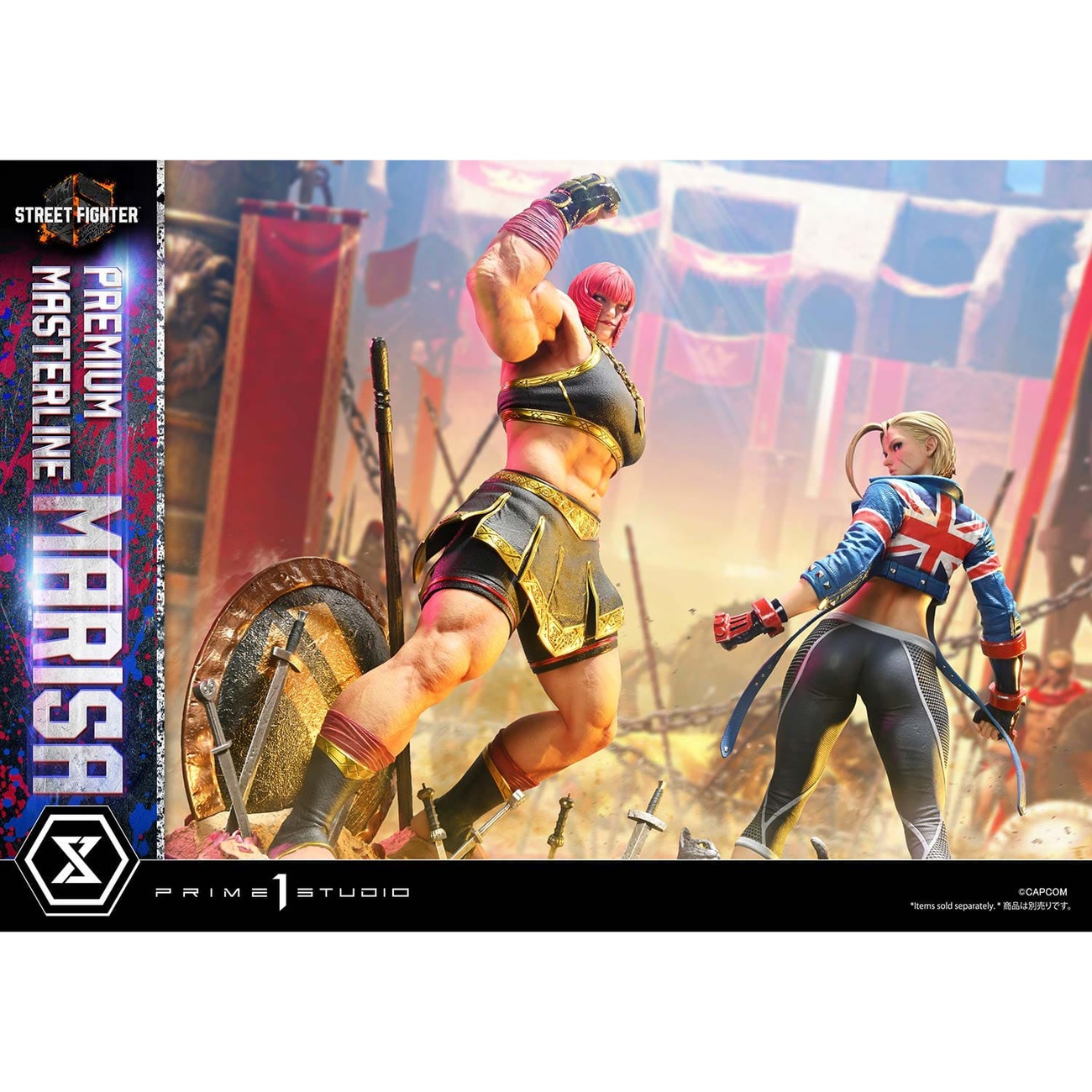 Street Fighter 6 Premium Masterline Series Staty 1/4 Marisa 70 cm