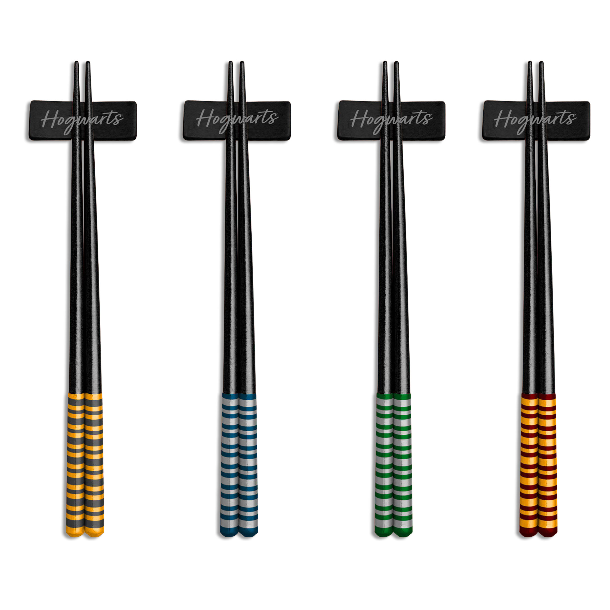 Harry Potter - Juego de palillos Casas de Hogwarts (set de 4)