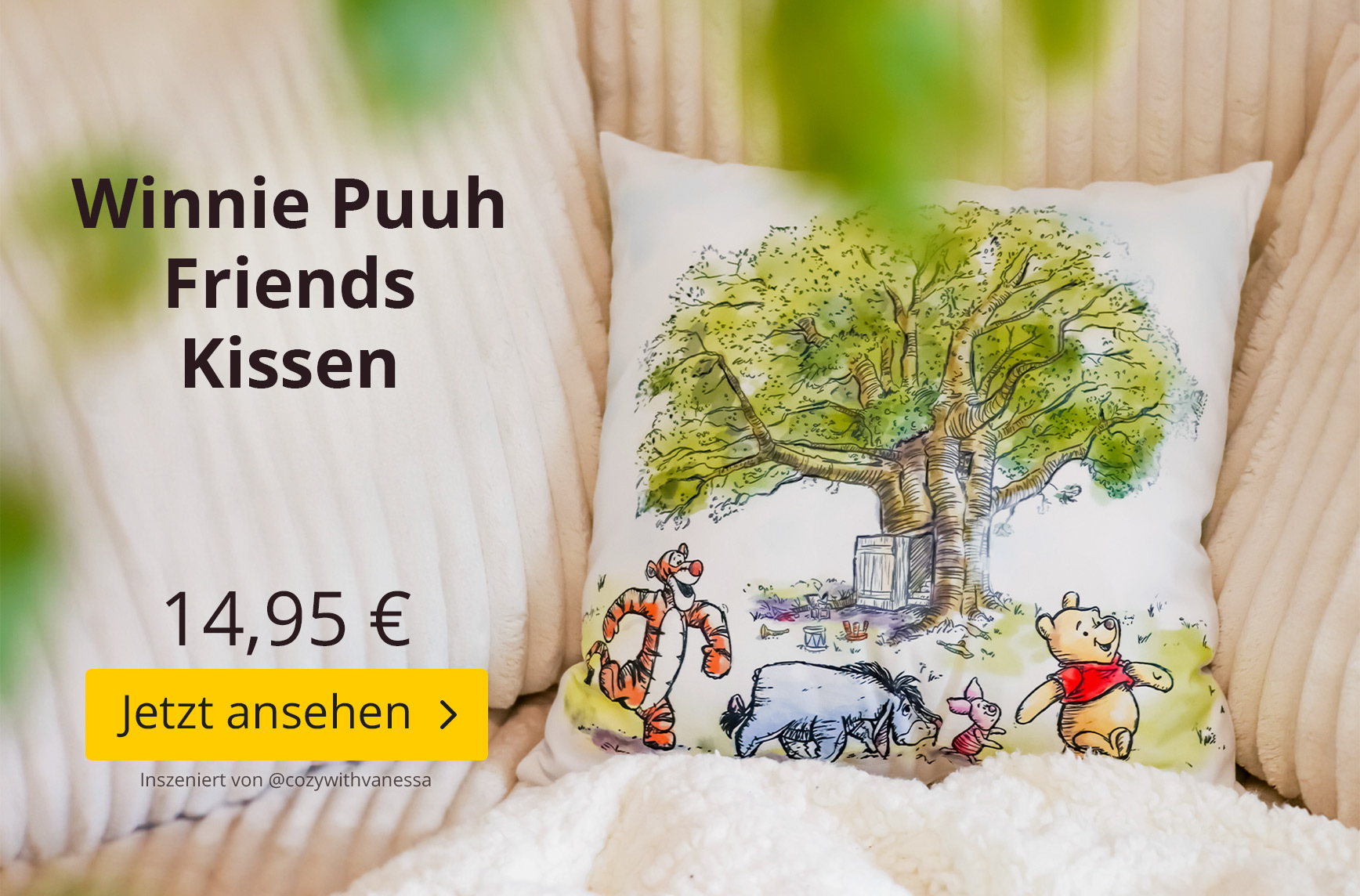 Winnie Puuh - Friends Kissen - 14,95€