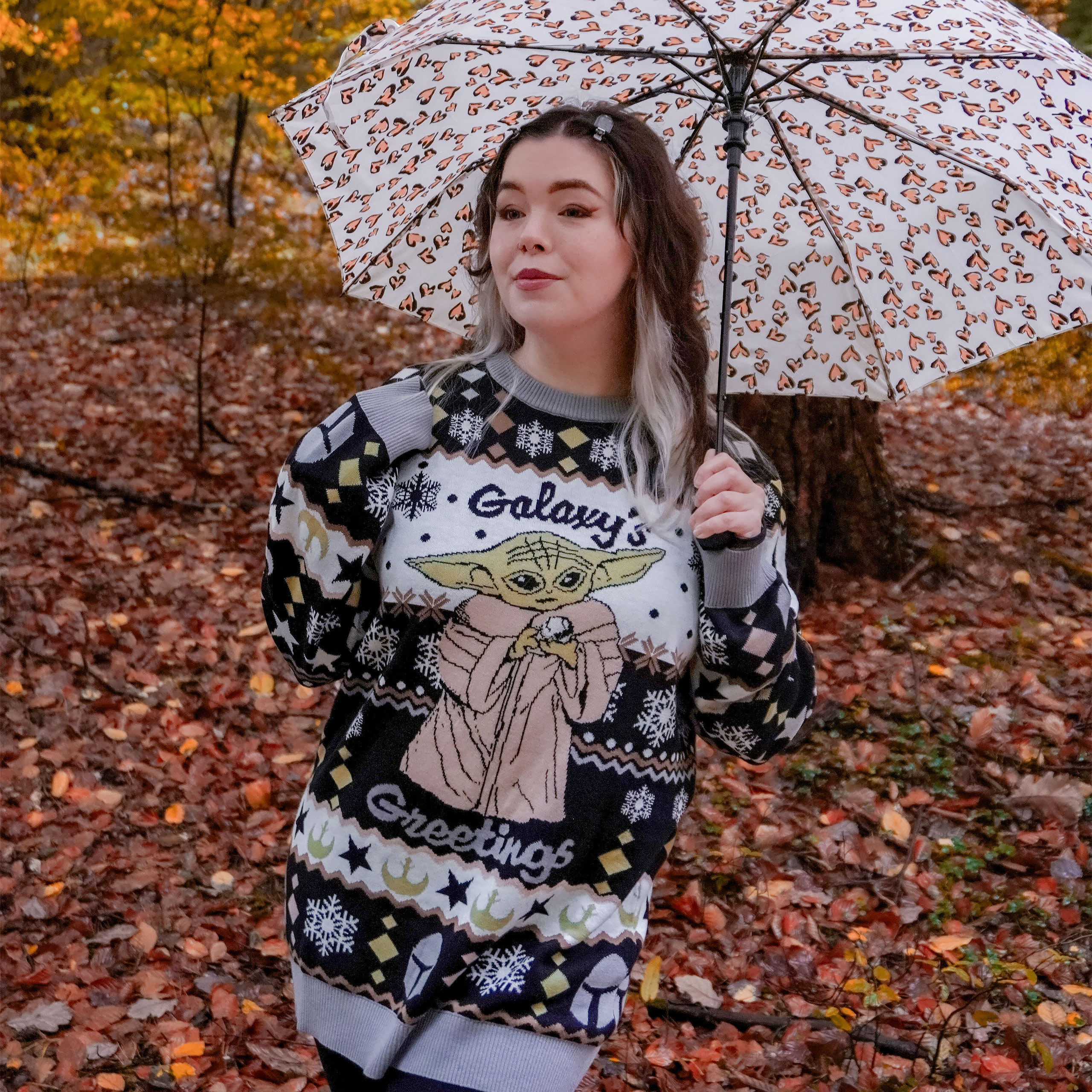 Grogu Galaxy's Greetings gebreide trui - Star Wars The Mandalorian