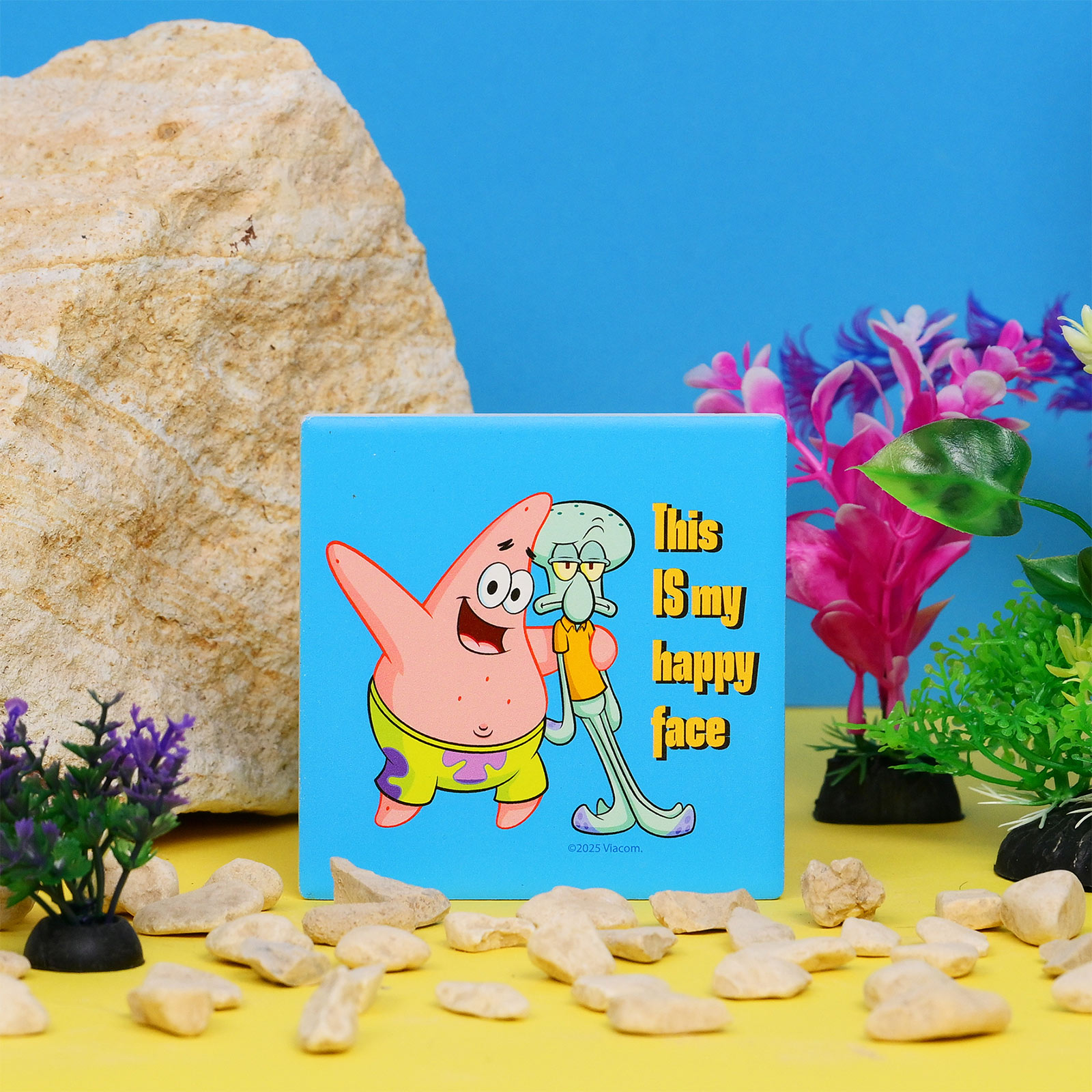 Bob Esponja - Patrick This Is My Happy Face posavasos